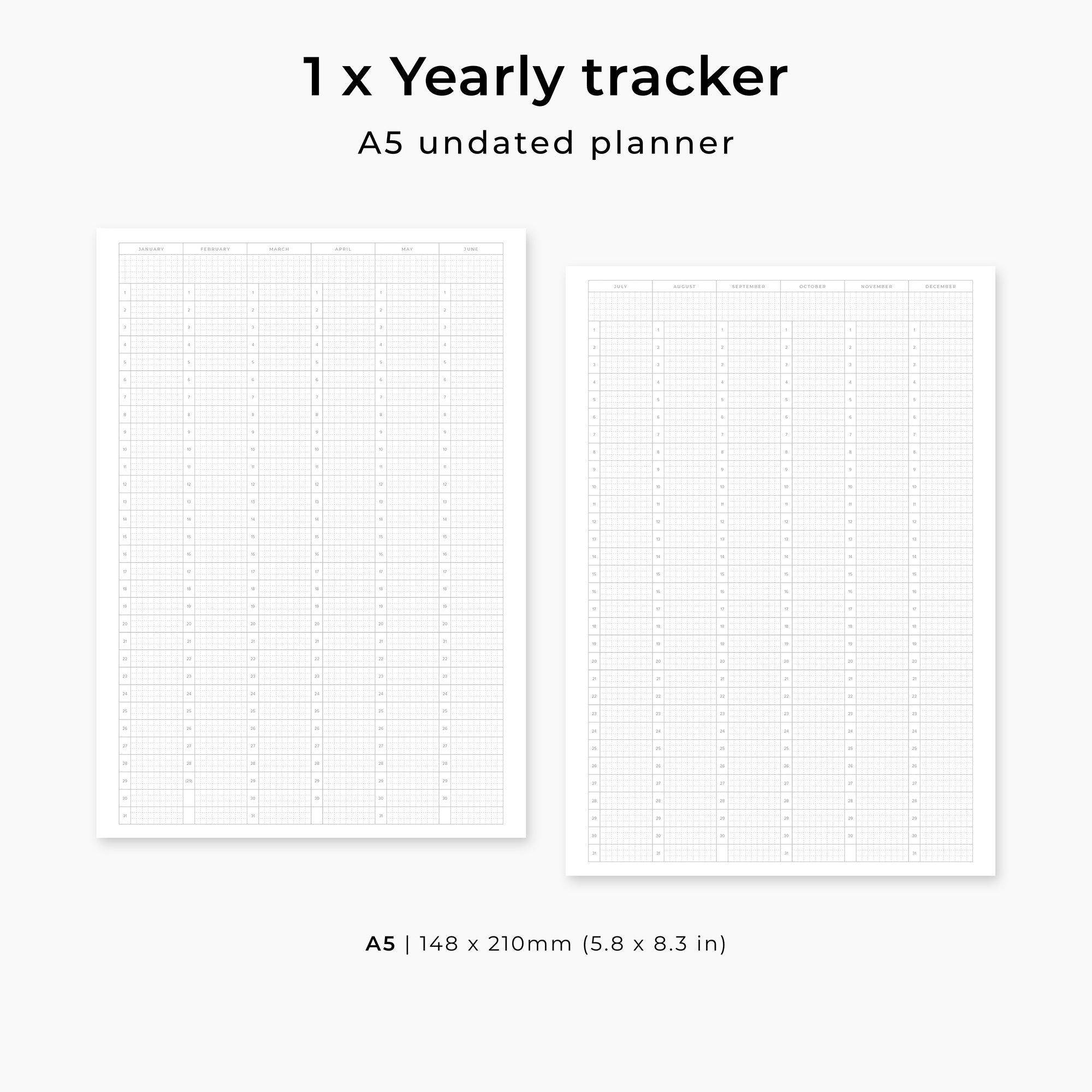 A5 Undated | The Essential Planner