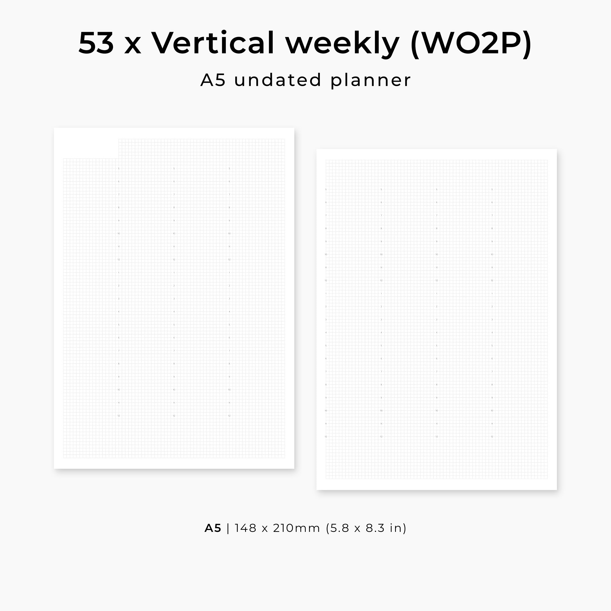 A5 Undated | The Essential Planner