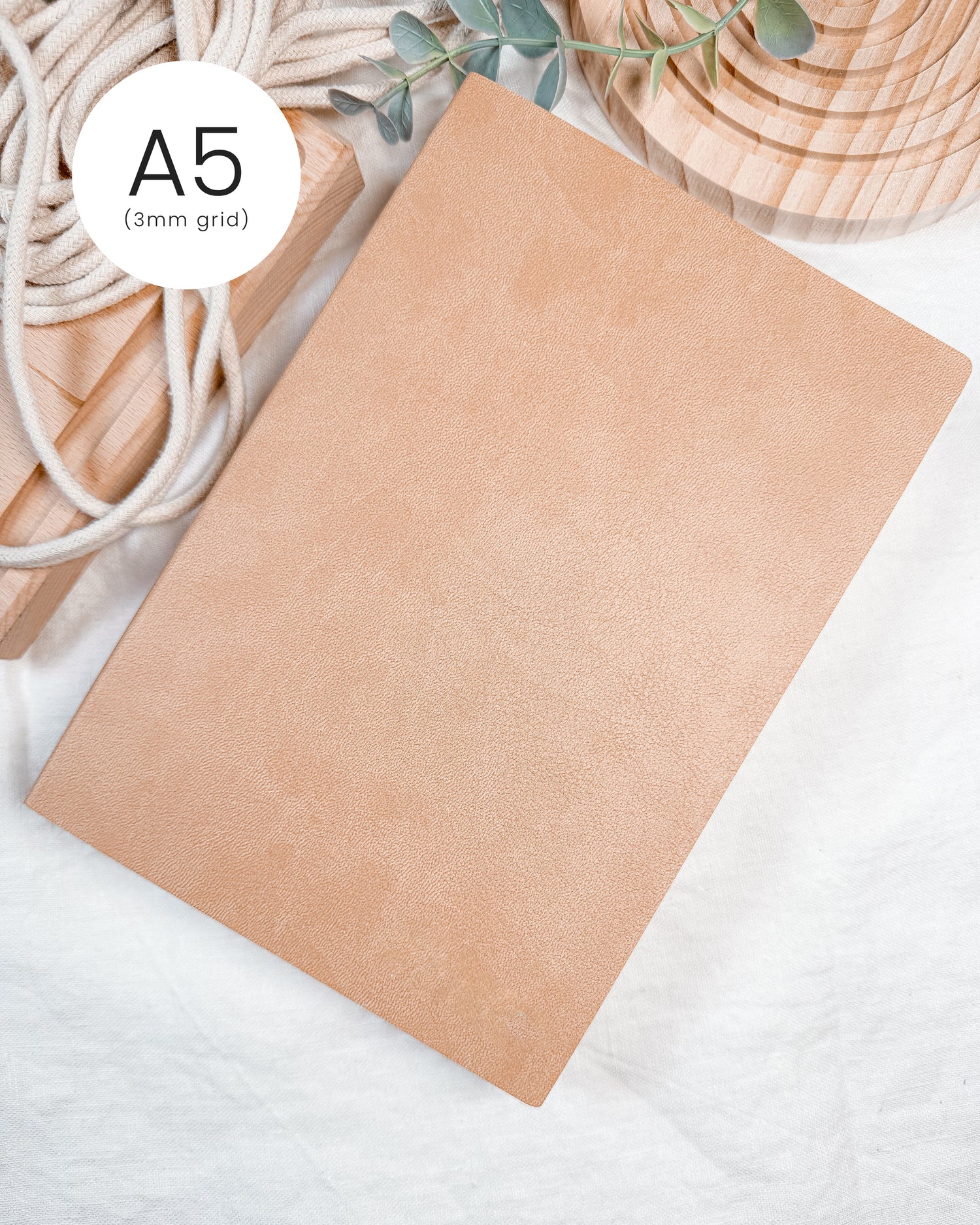 A5 - The Cozy Journal - Grid Notebook (800 pages)
