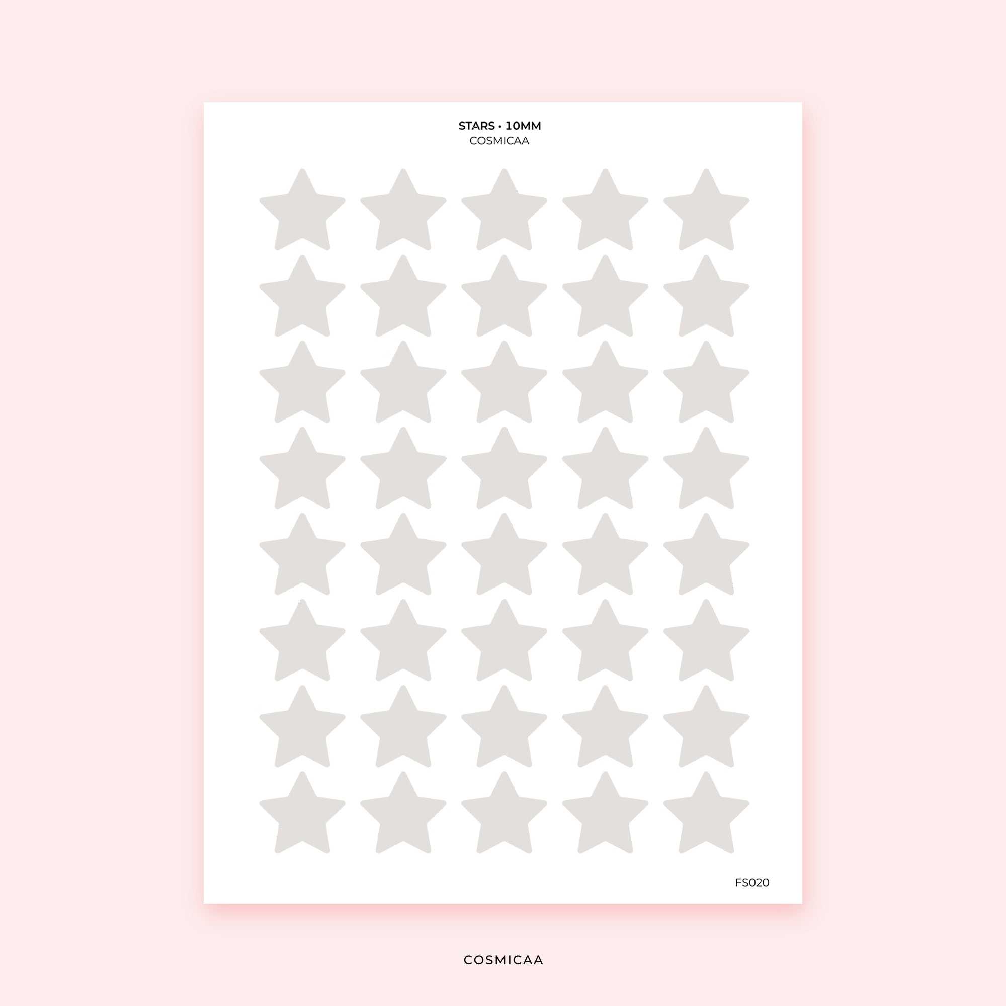 Stars - Planner Stickers