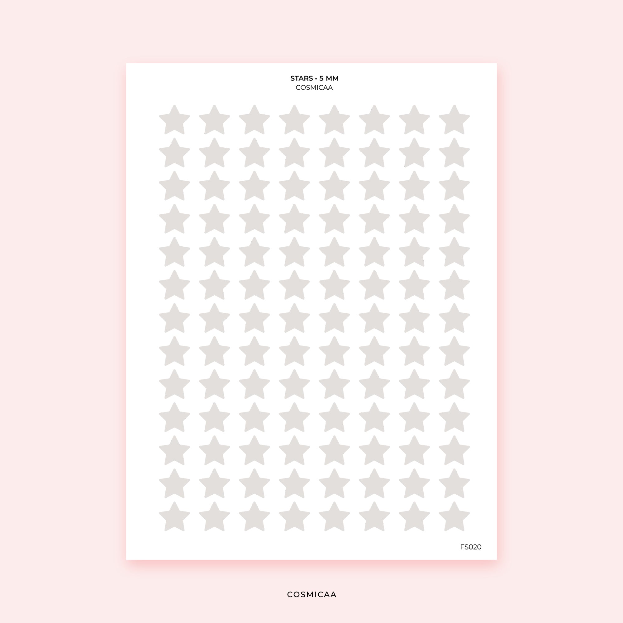 Stars - Planner Stickers