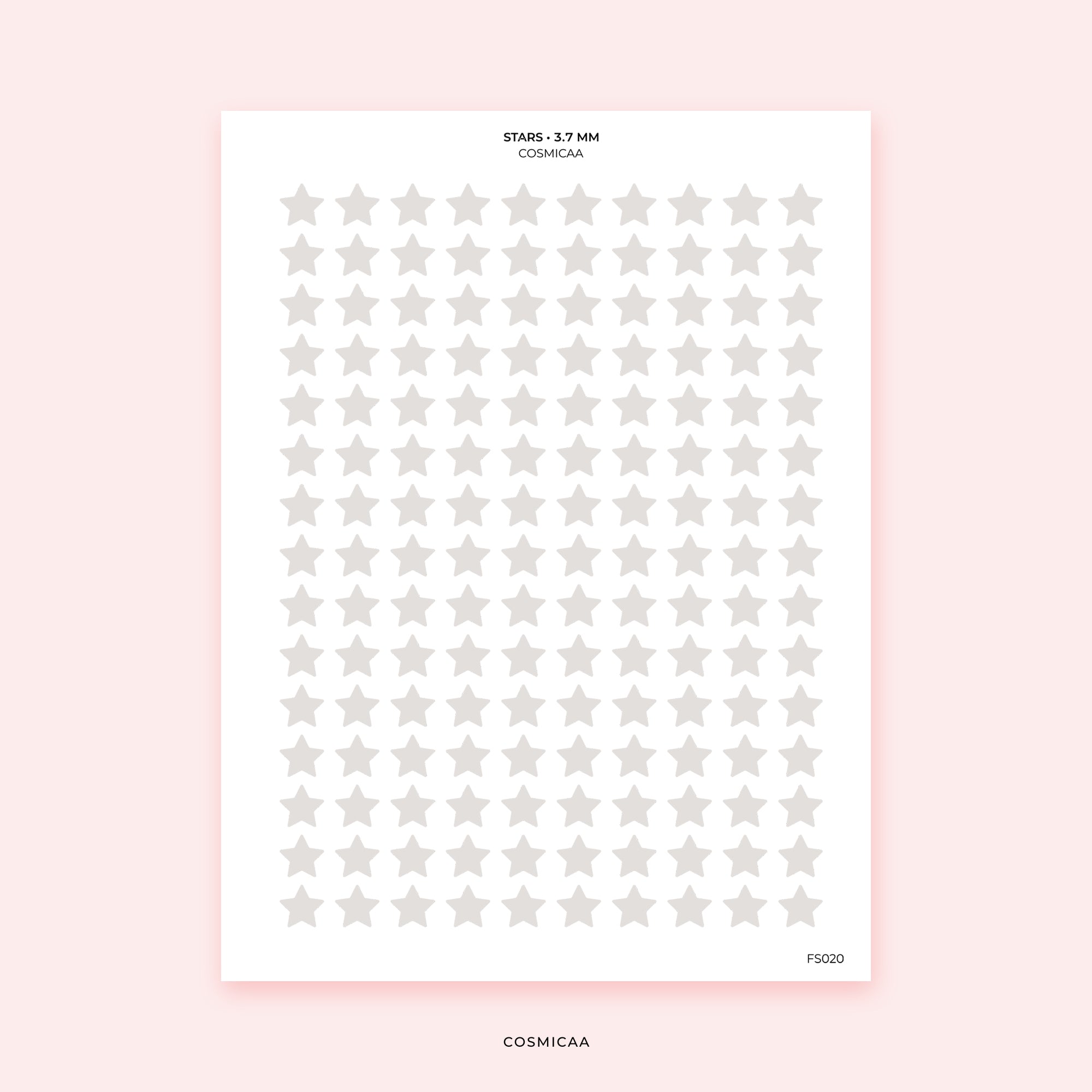 Stars - Planner Stickers