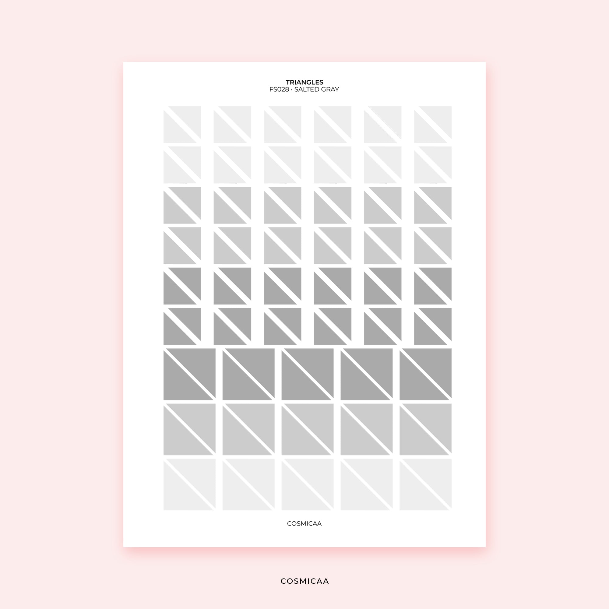 Dot Triangles - Planner stickers