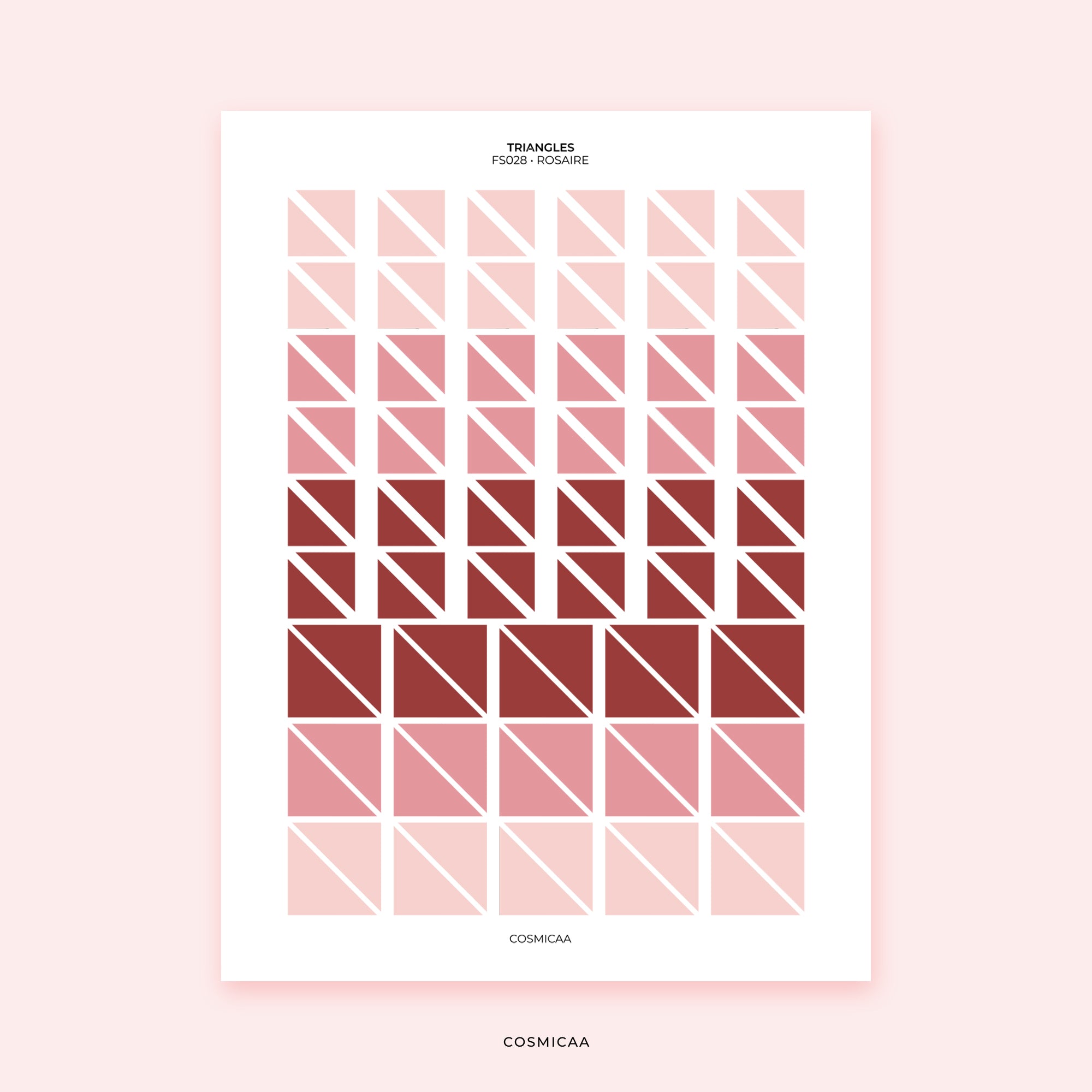 Dot Triangles - Planner stickers