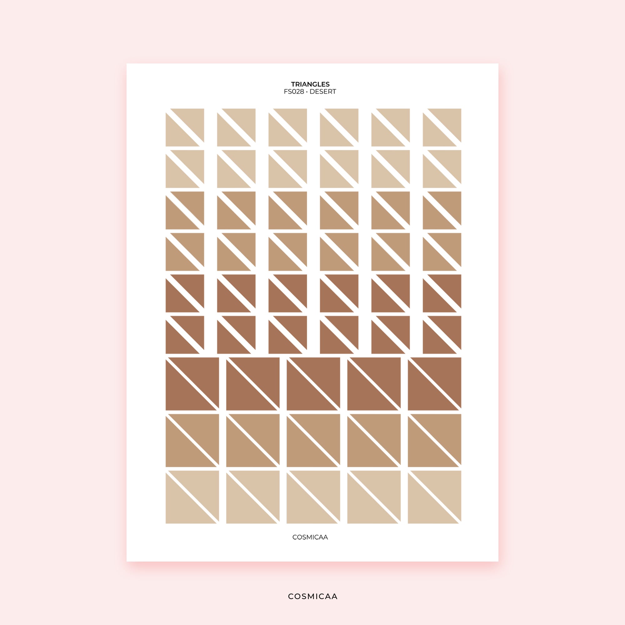 Dot Triangles - Planner stickers