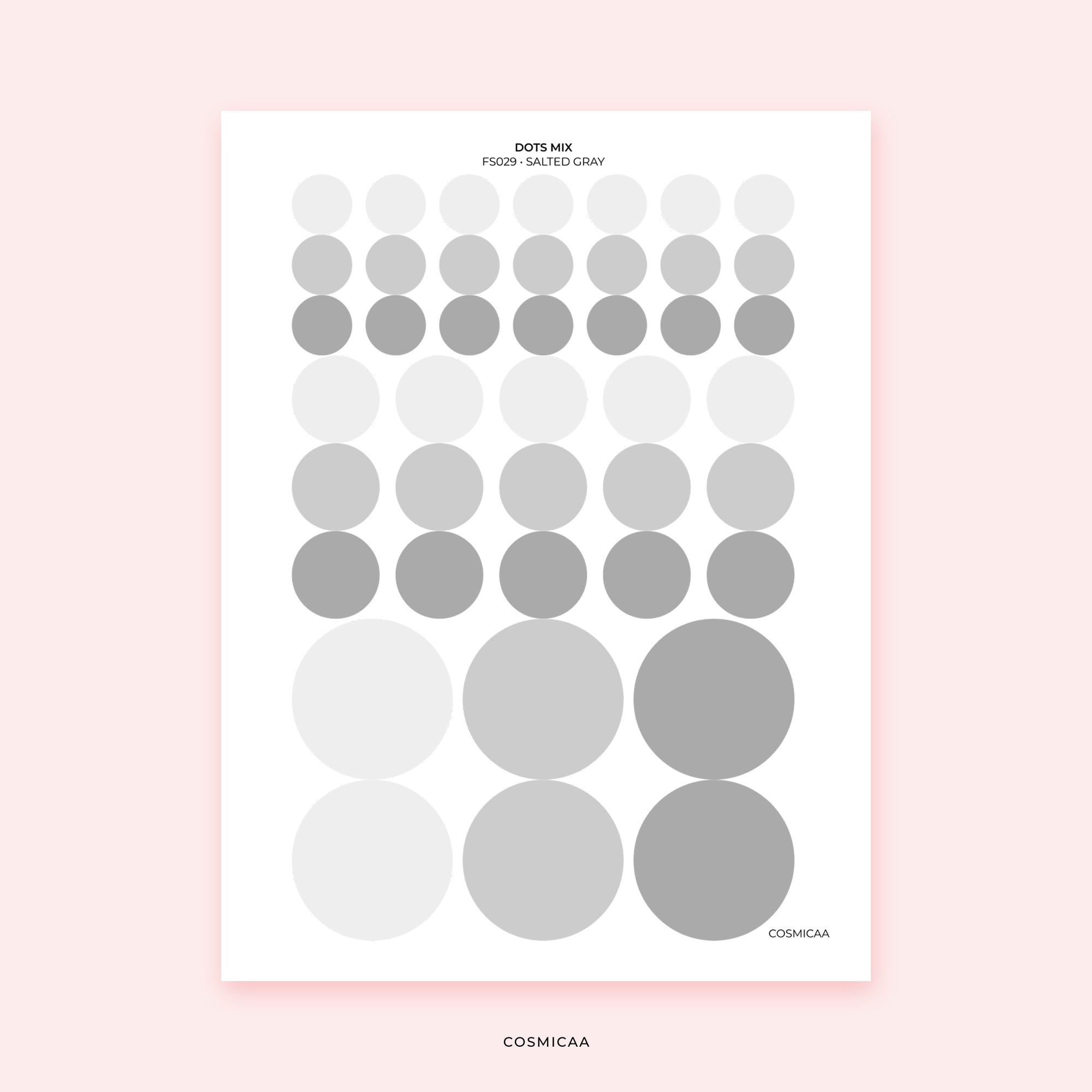 Dot Mix - Planner stickers