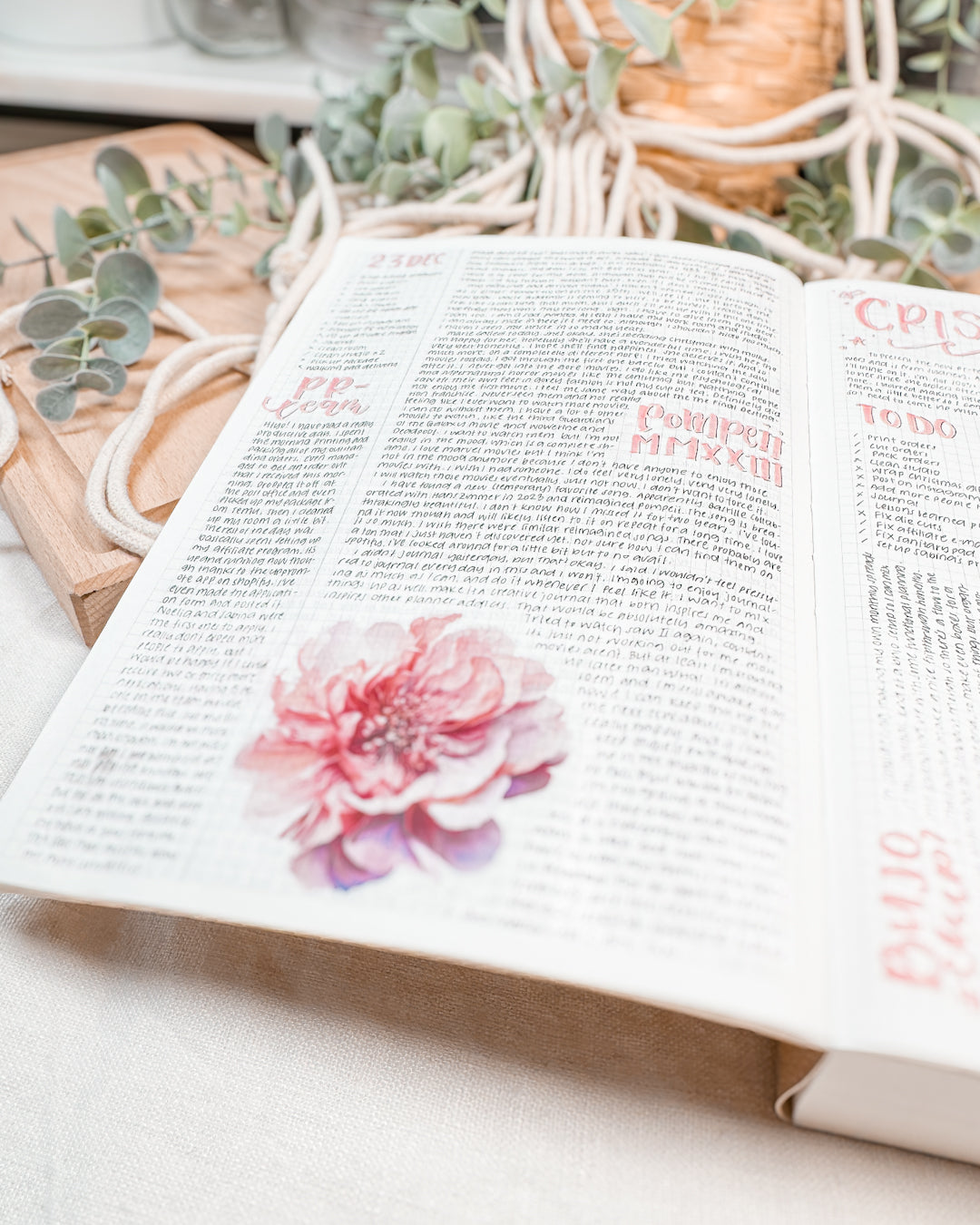 B6 - The Cozy Journal - Grid Notebook (800 pages) - PREORDER