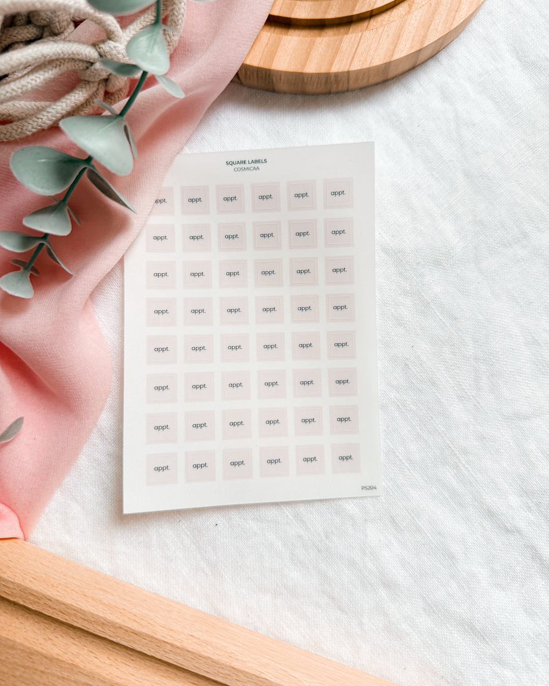 Square Labels - Stickers