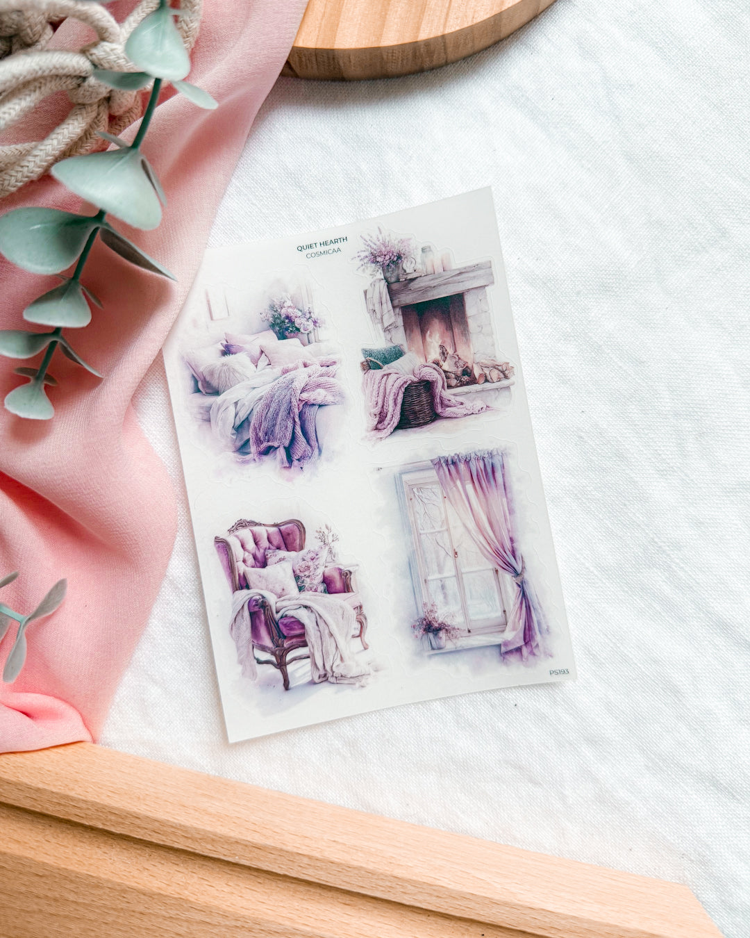 Quiet Hearth - Stickers