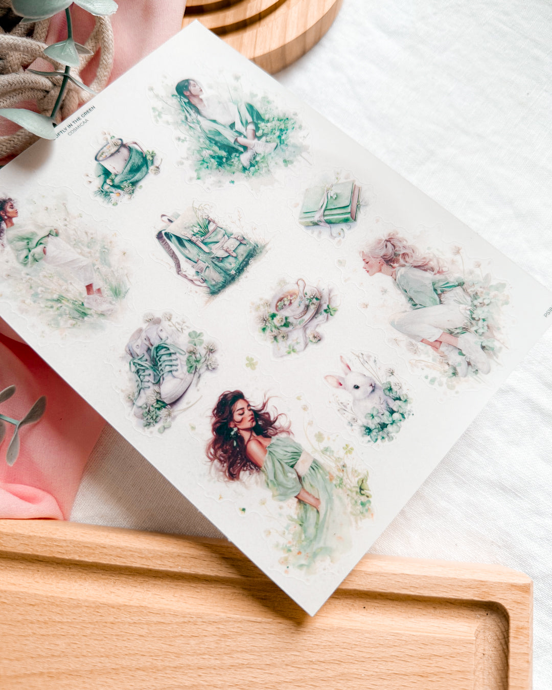 Softly in the Green - Stickers