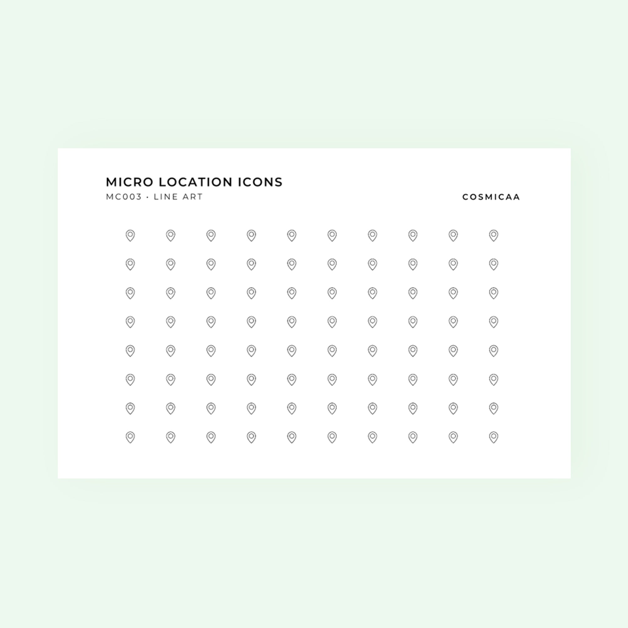 Micro icons - Location
