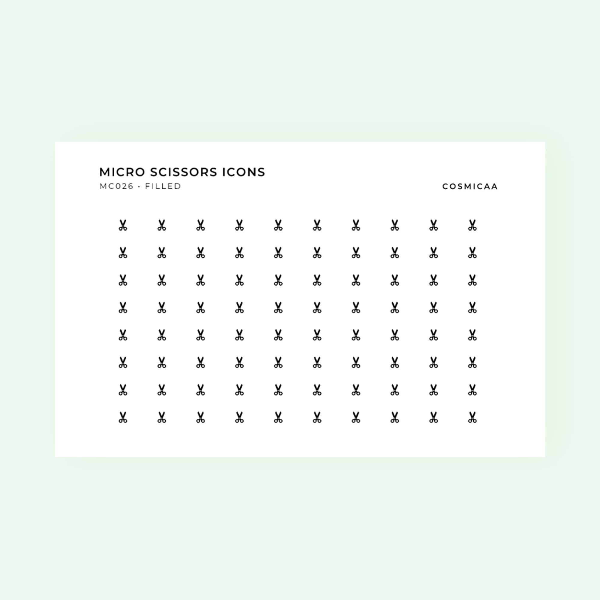 Micro icons - Scissors