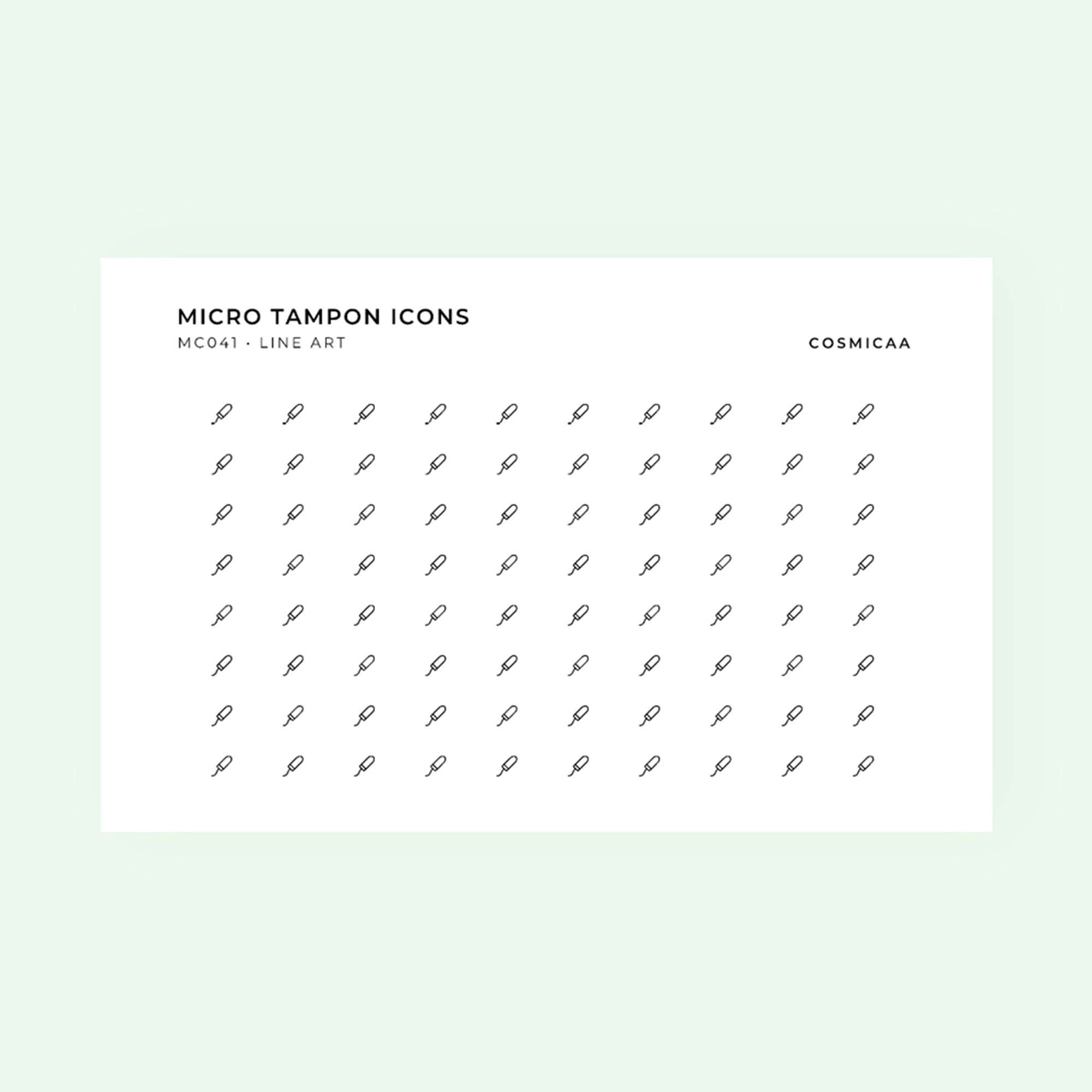 Micro icons - Tampon