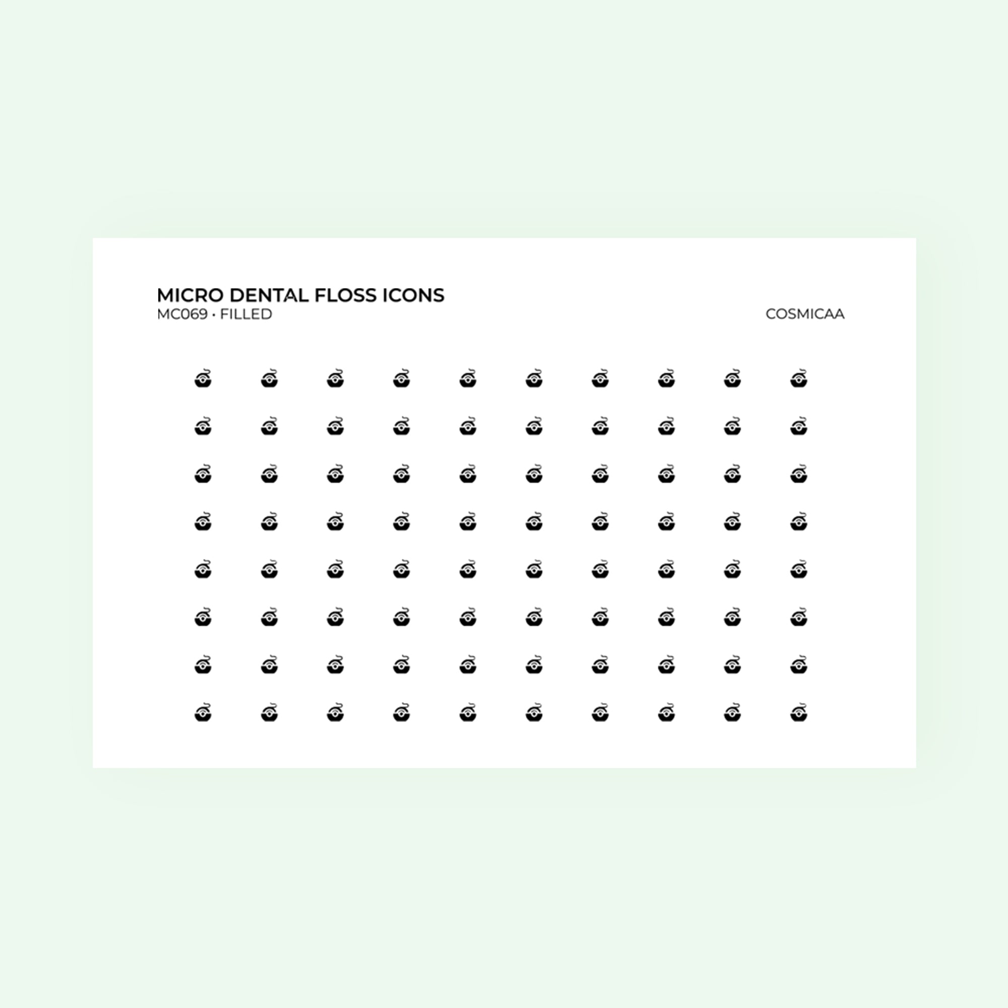 Micro icons - Dental Floss