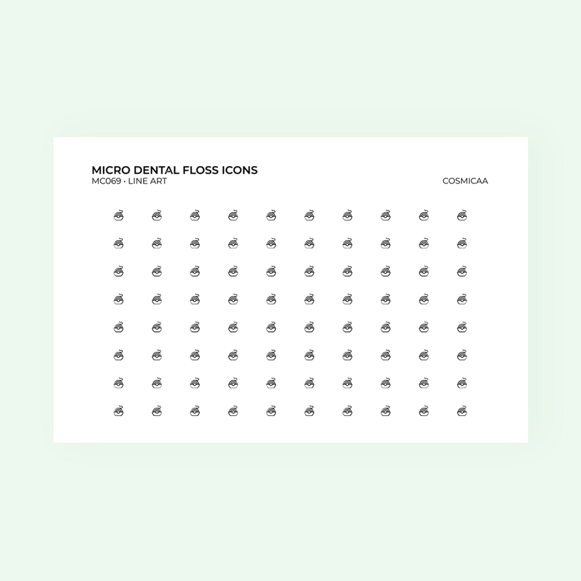 Micro icons - Dental Floss