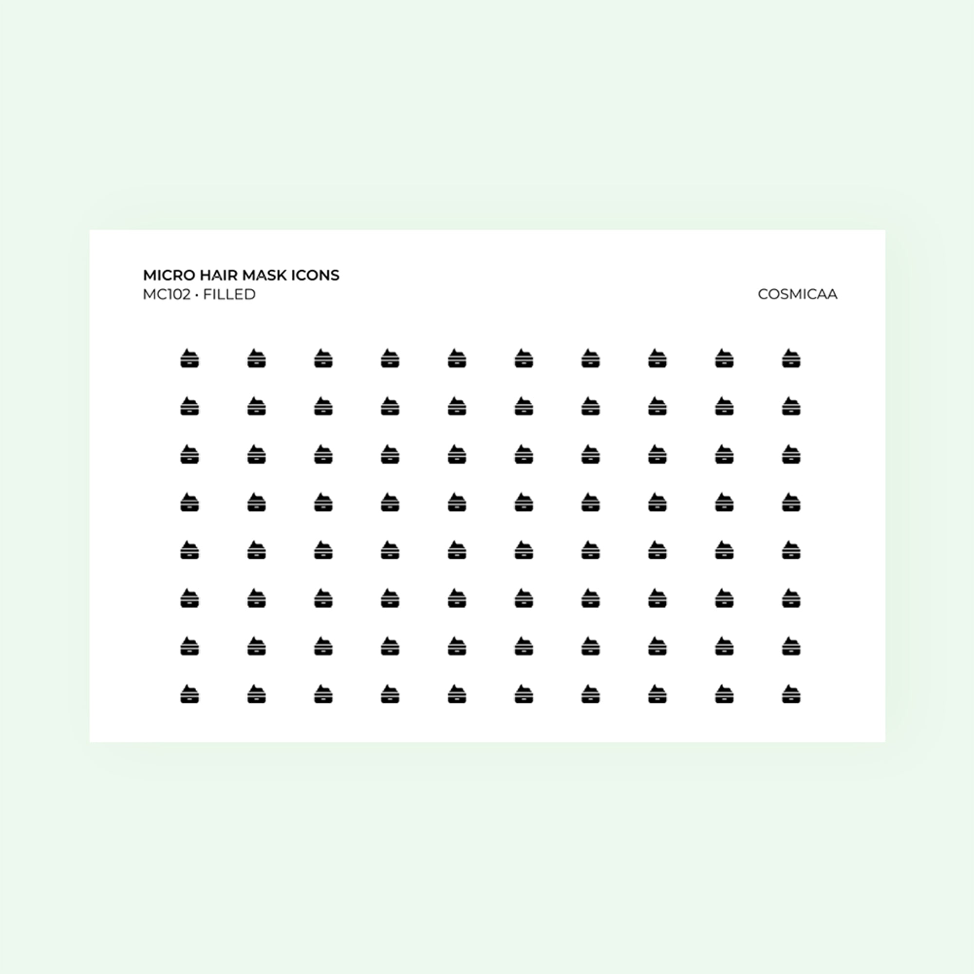 Micro icons - Hair Mask