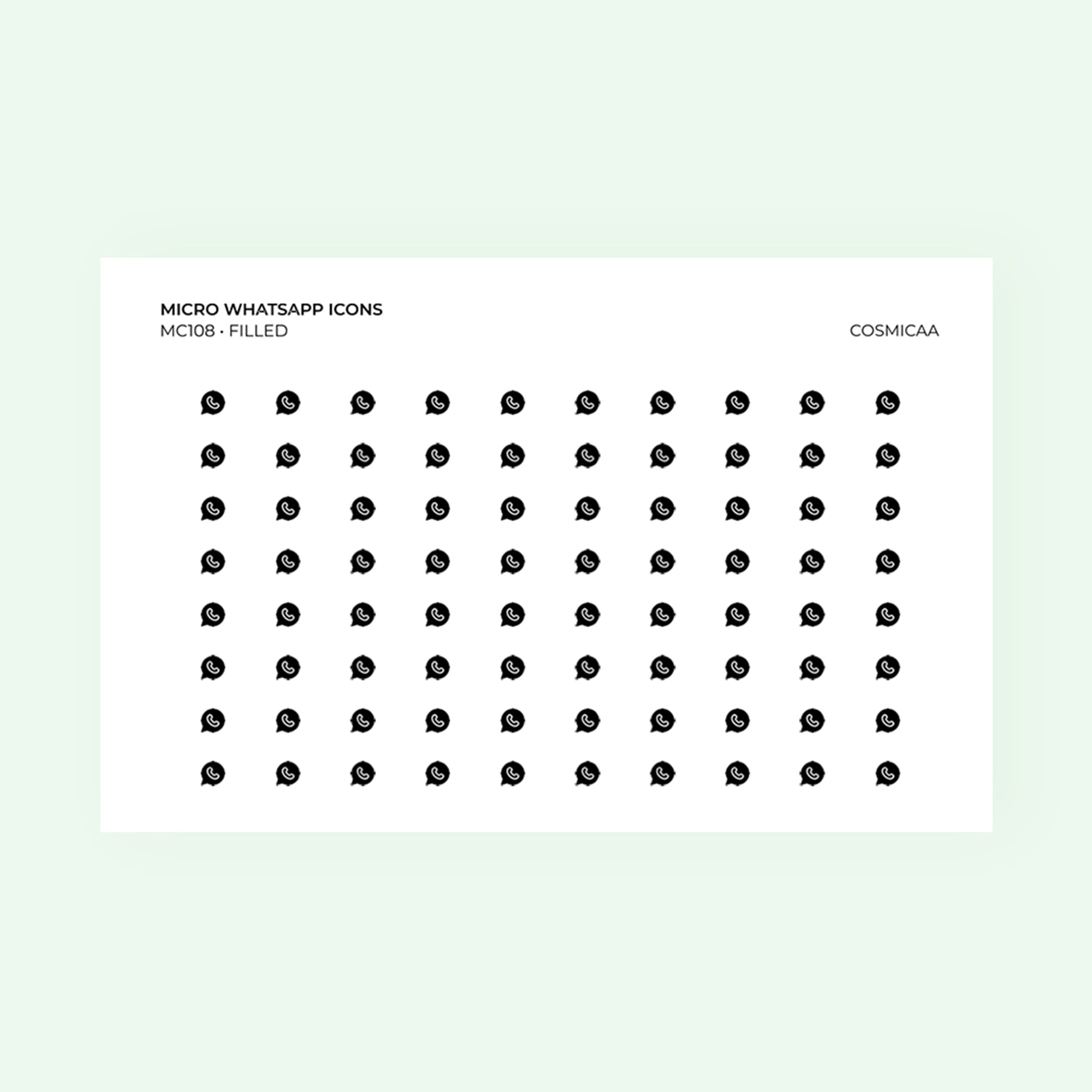 Micro icons - Whatsapp