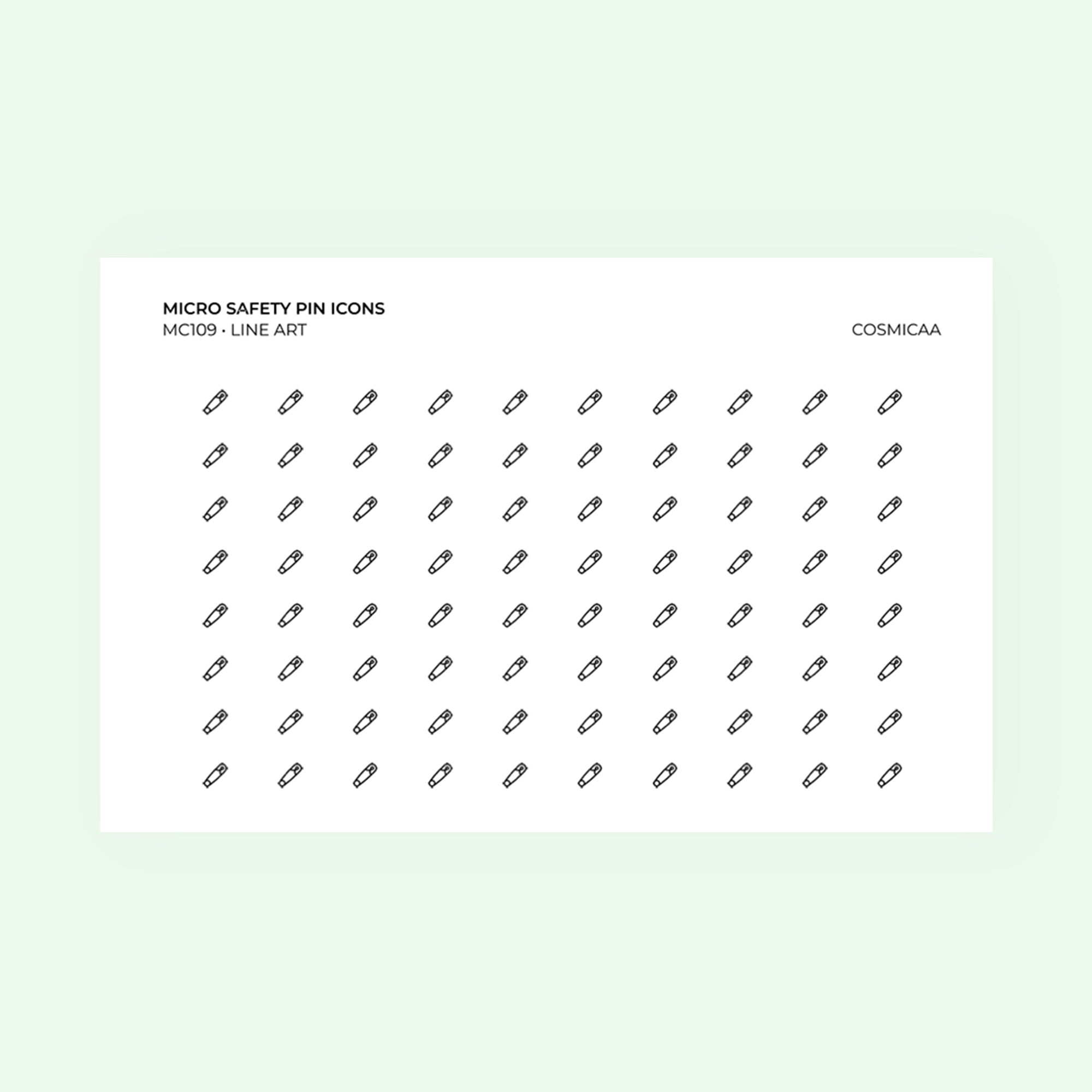 Micro icons - Safety Pin