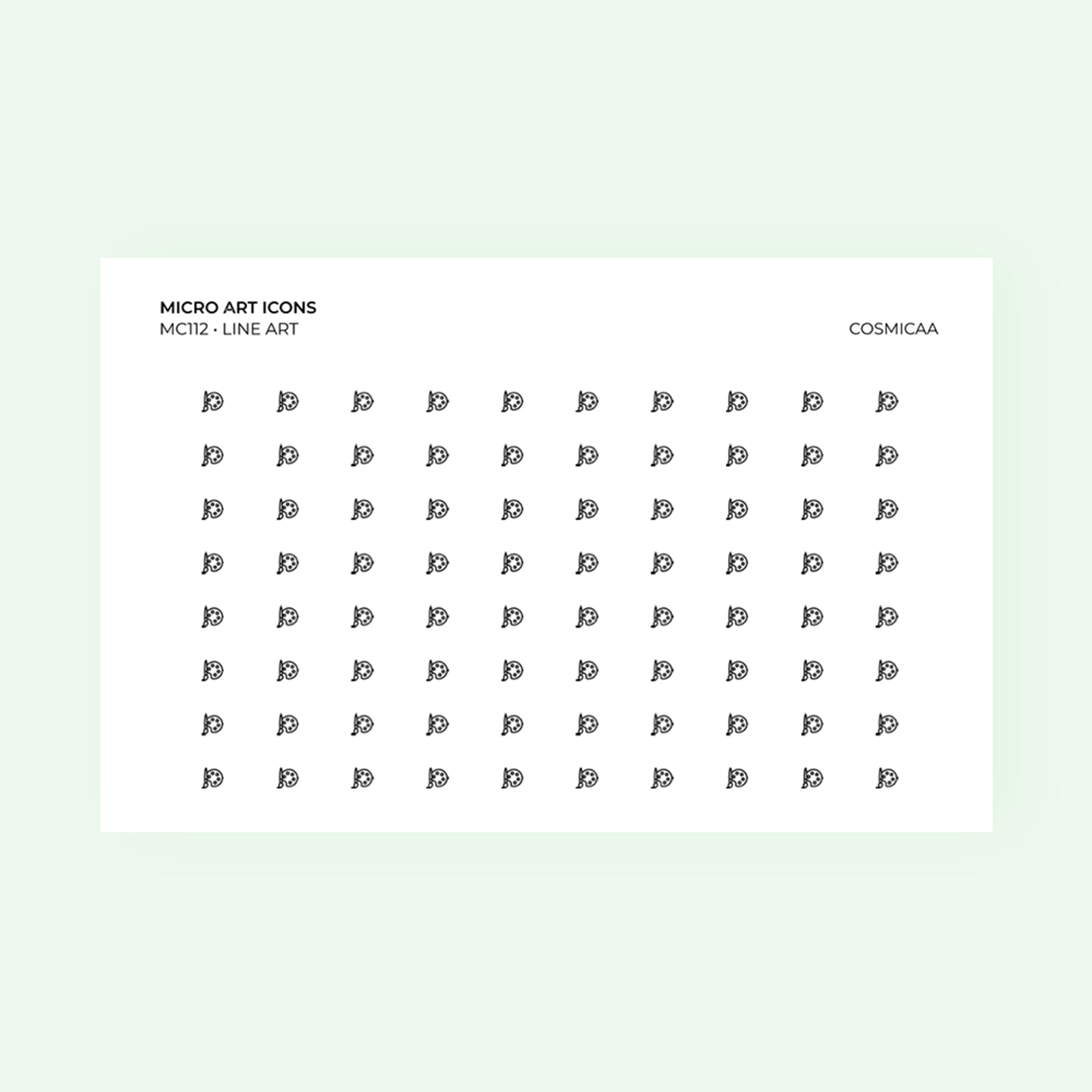 Micro icons - Art