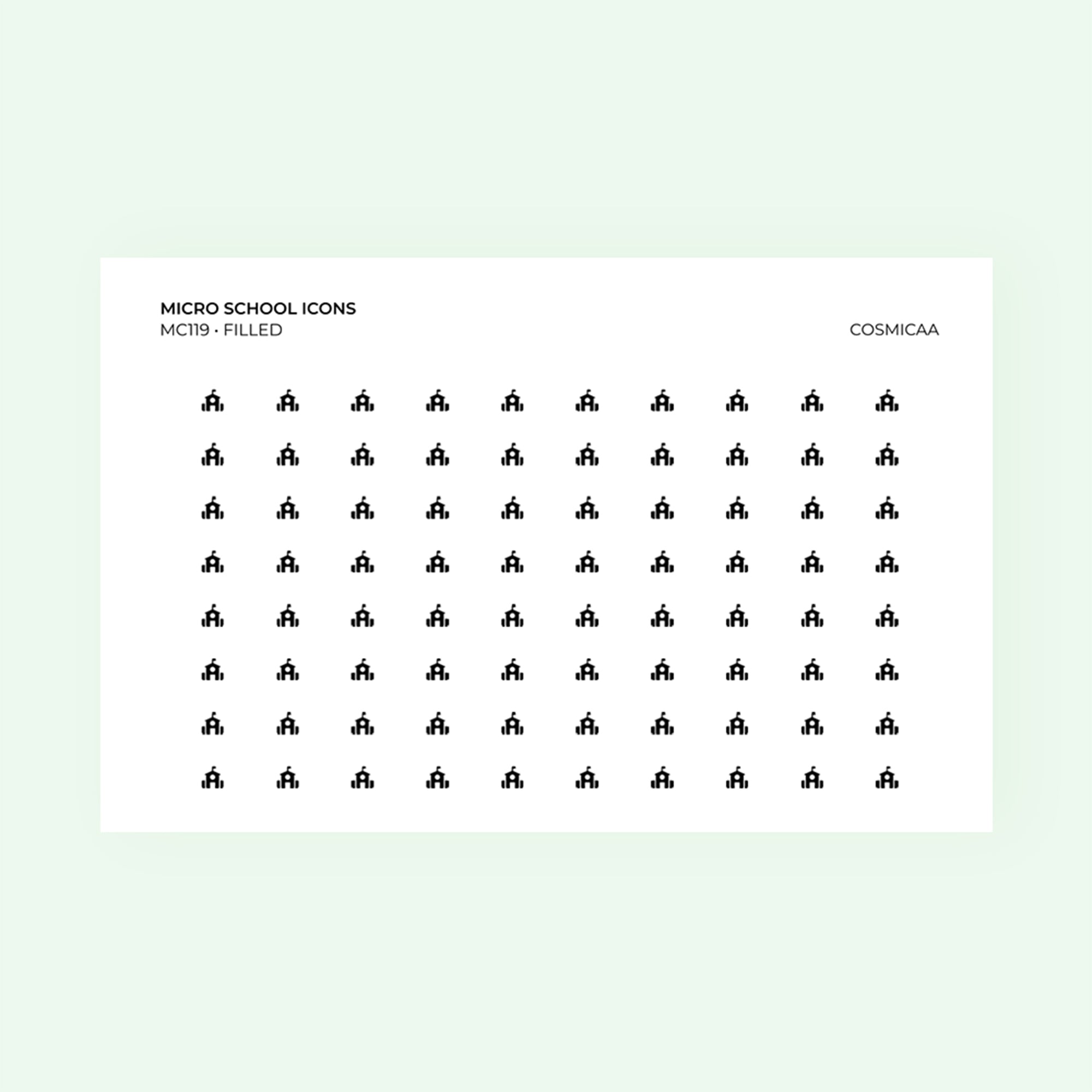 Micro icons - School
