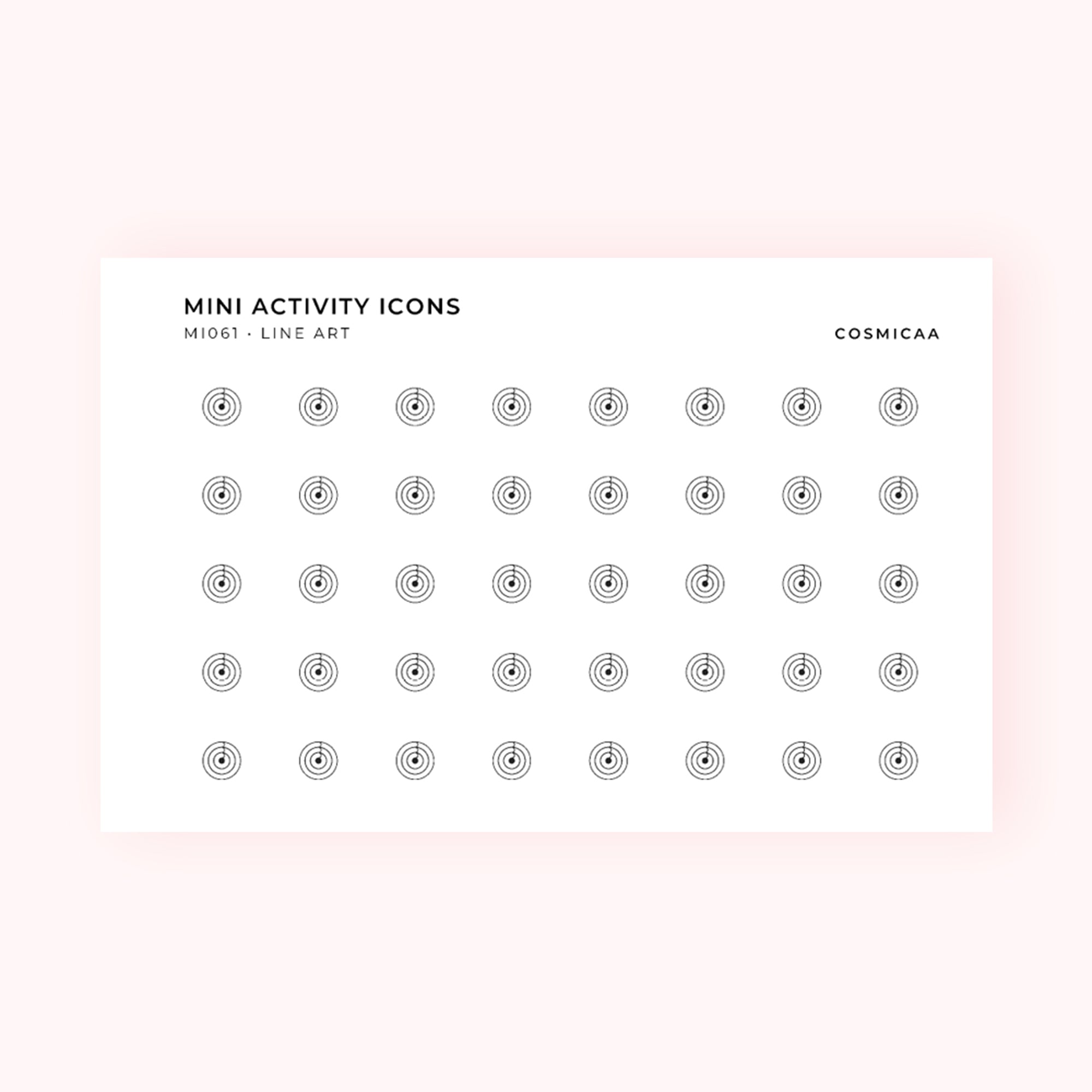 Mini icons - Activity