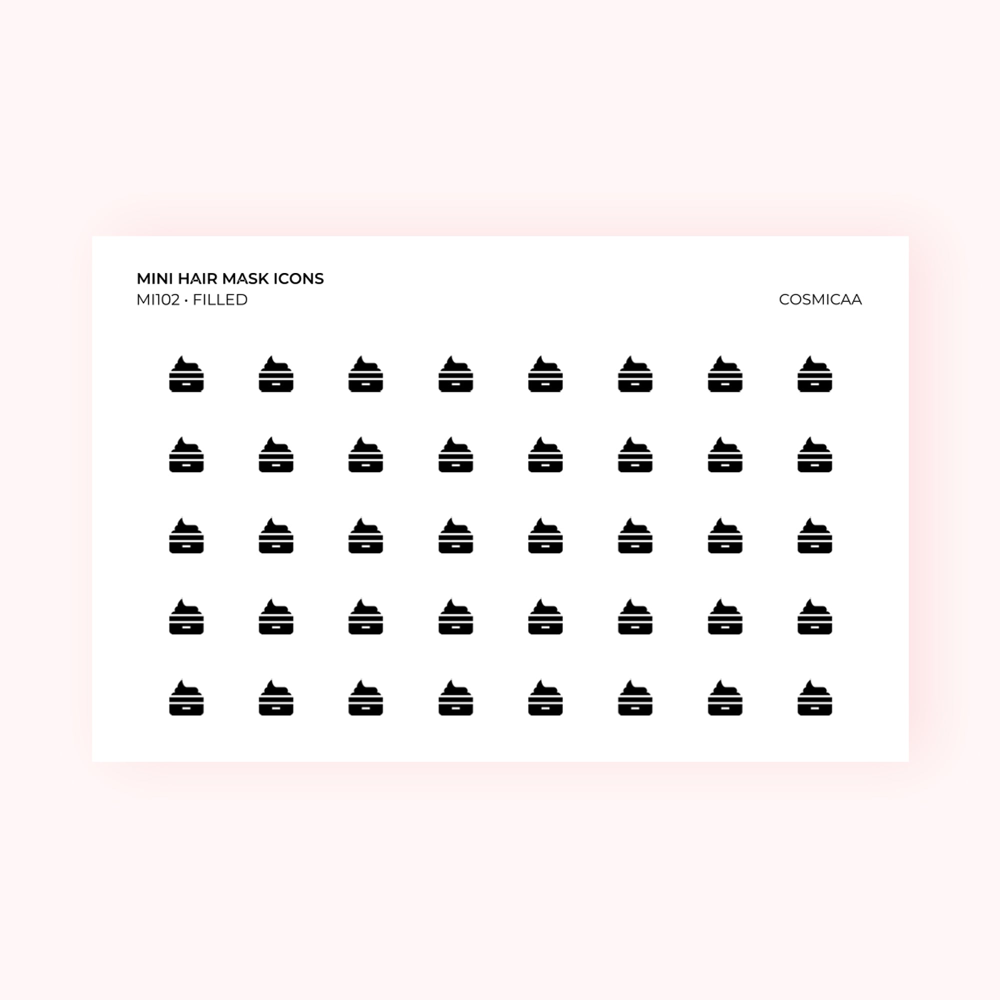 Mini icons - Hair Mask