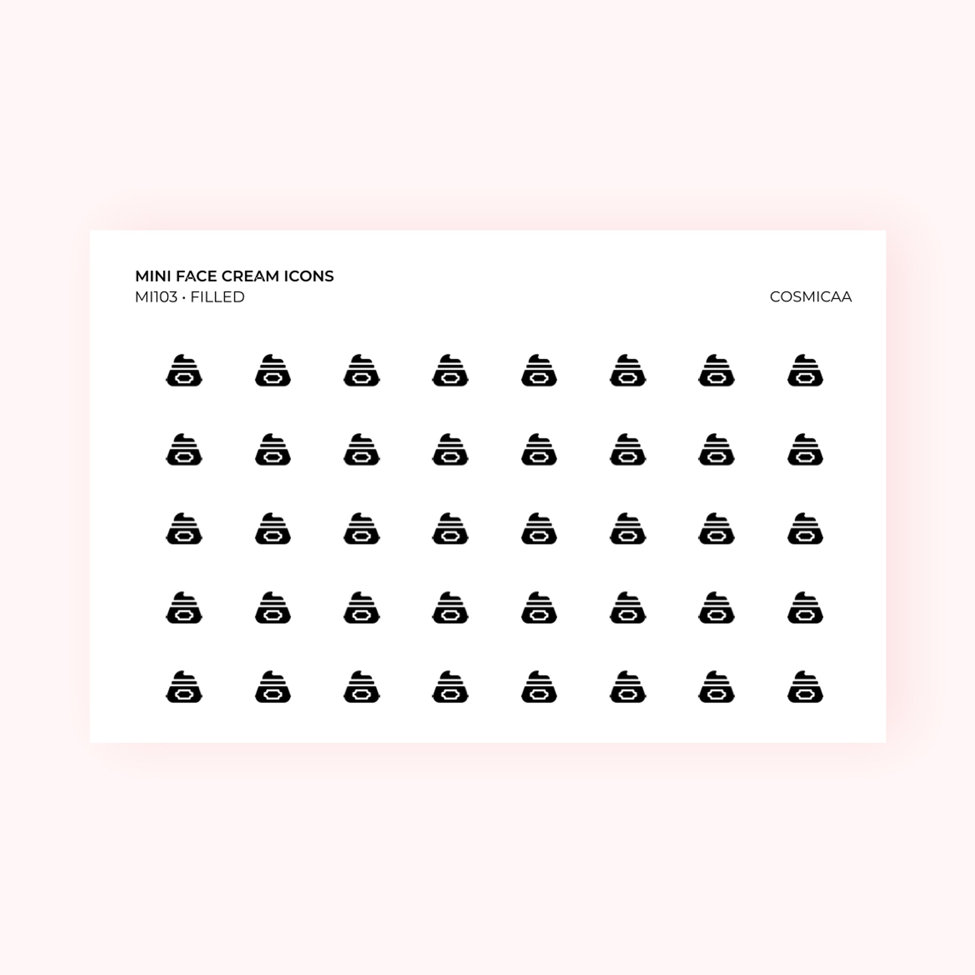 Mini icons - Face Cream