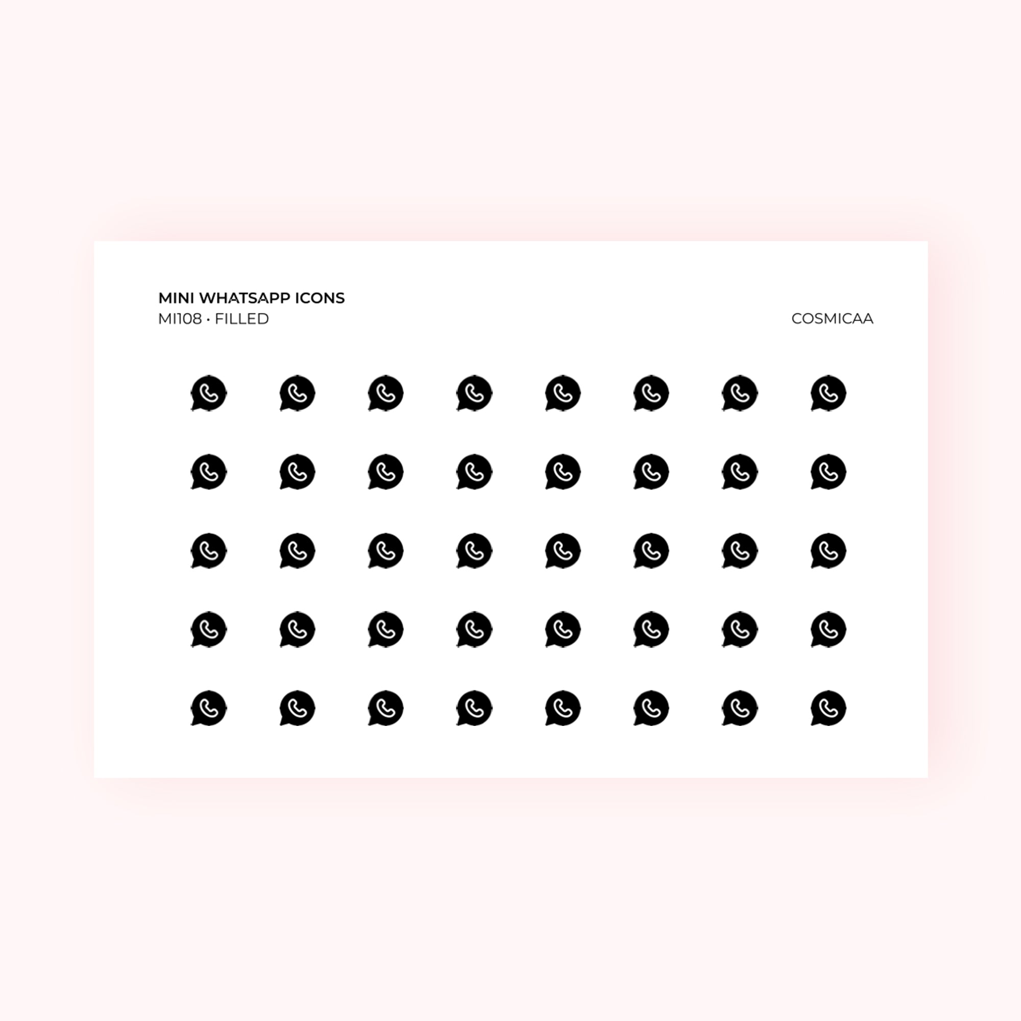 Mini icons - Whatsapp