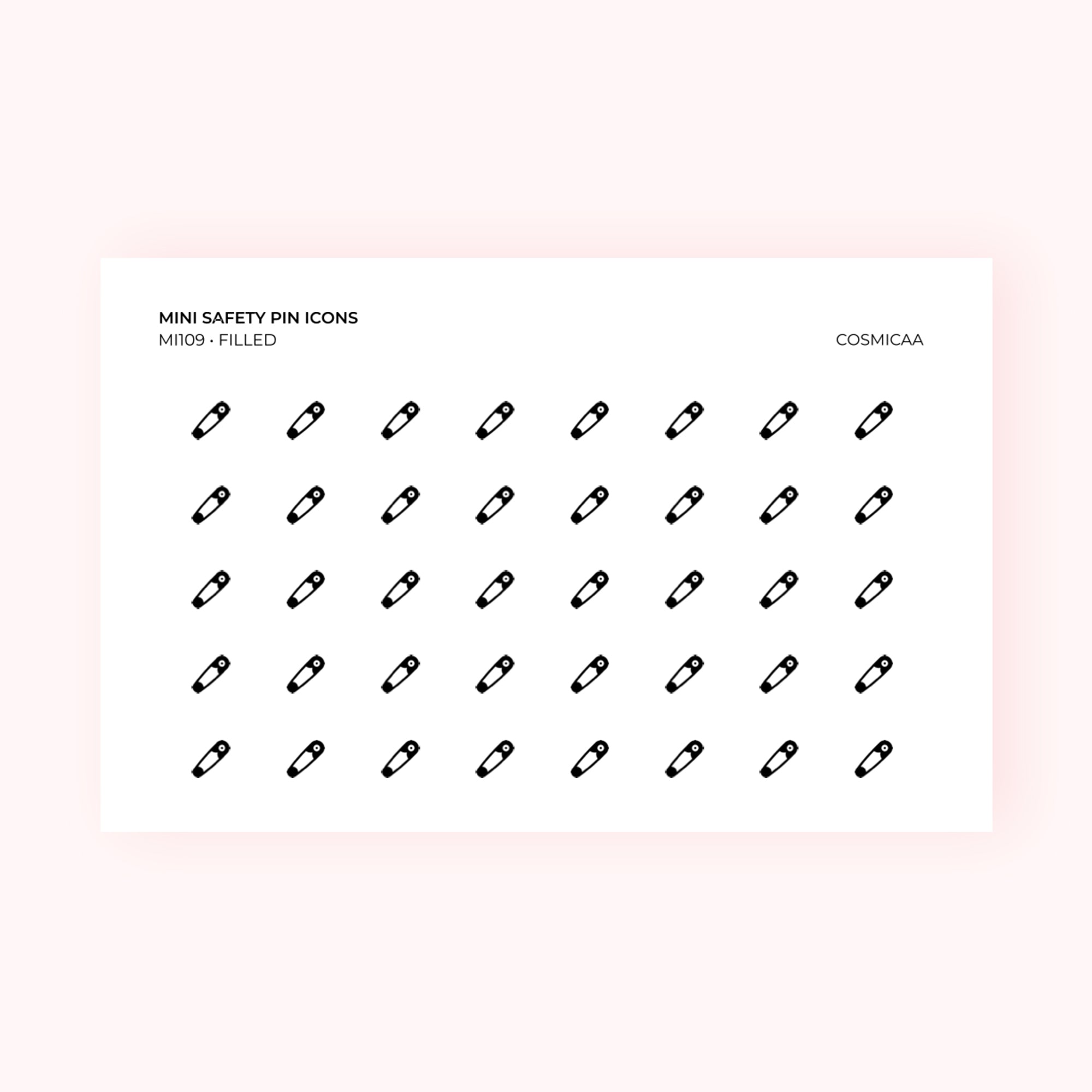Mini icons - Safety Pin