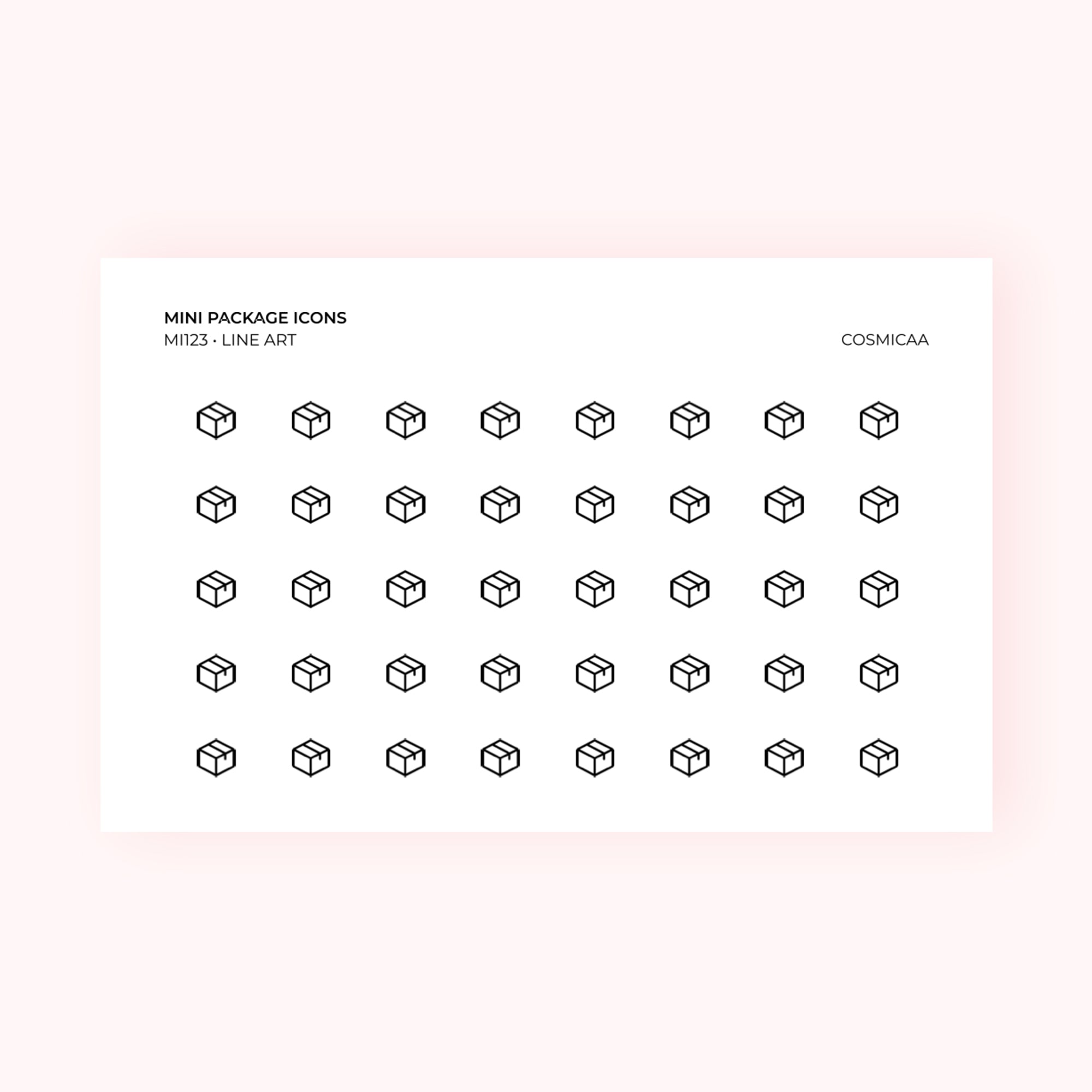 Mini icons - Package