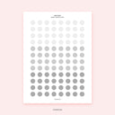 Mini Planner Dots - Planner stickers