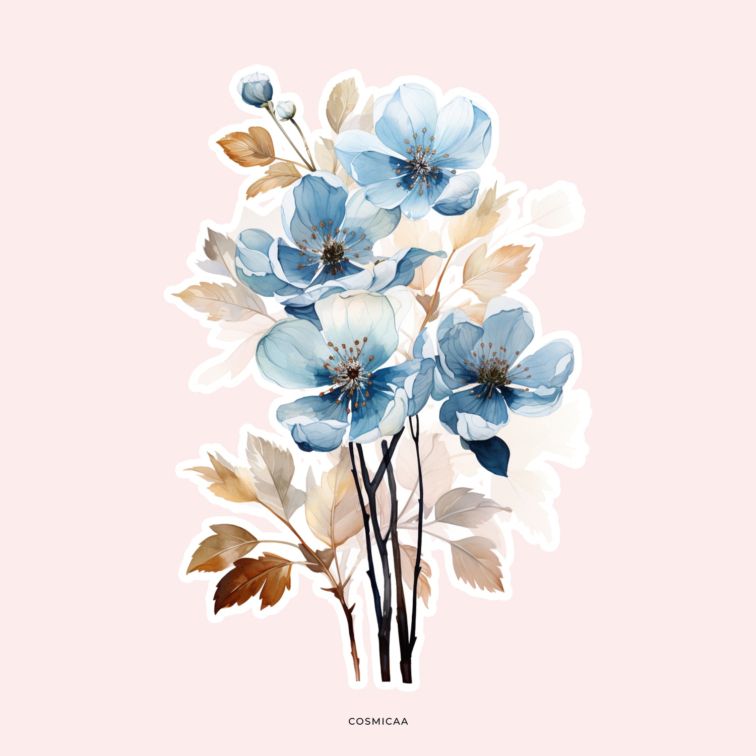 Floral die-cuts - Planner Stickers