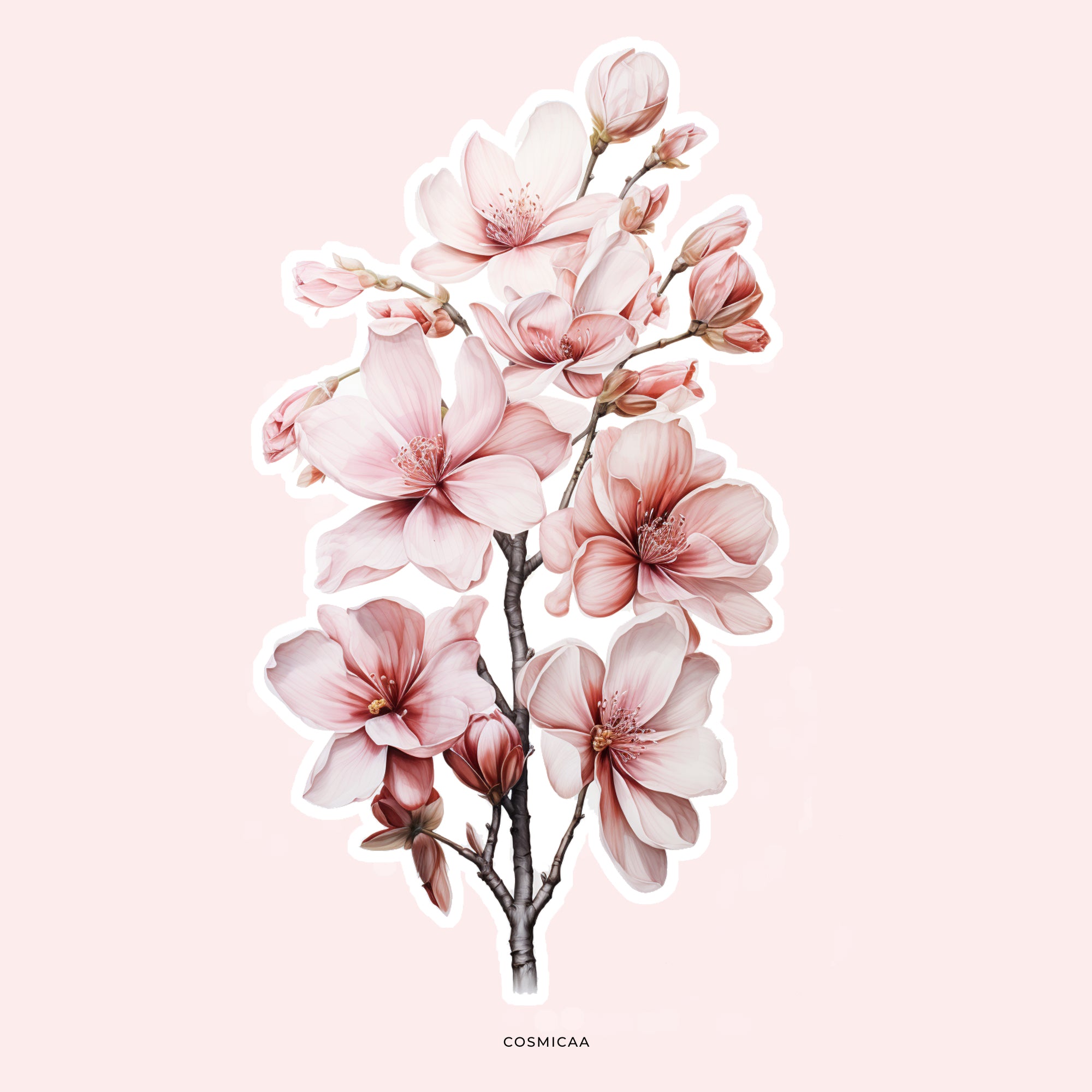 Floral die-cuts - Planner Stickers