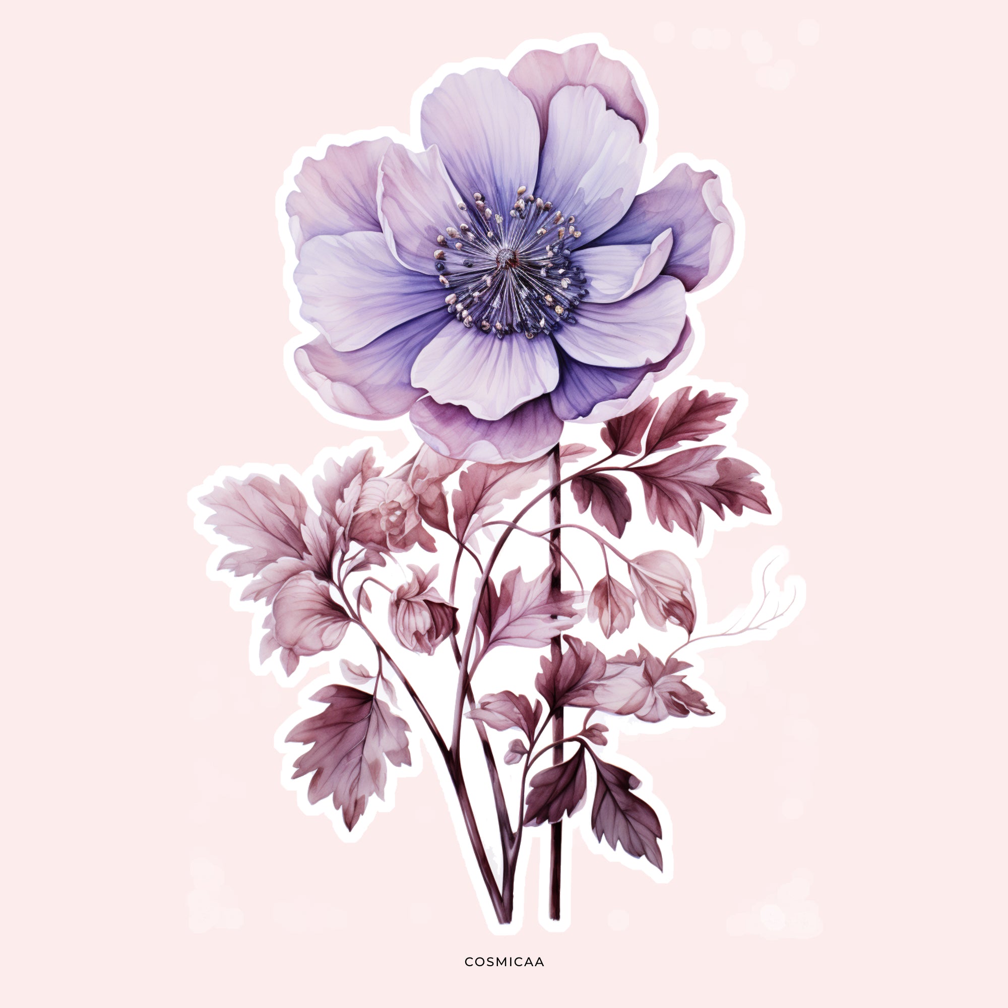 Floral die-cuts - Planner Stickers