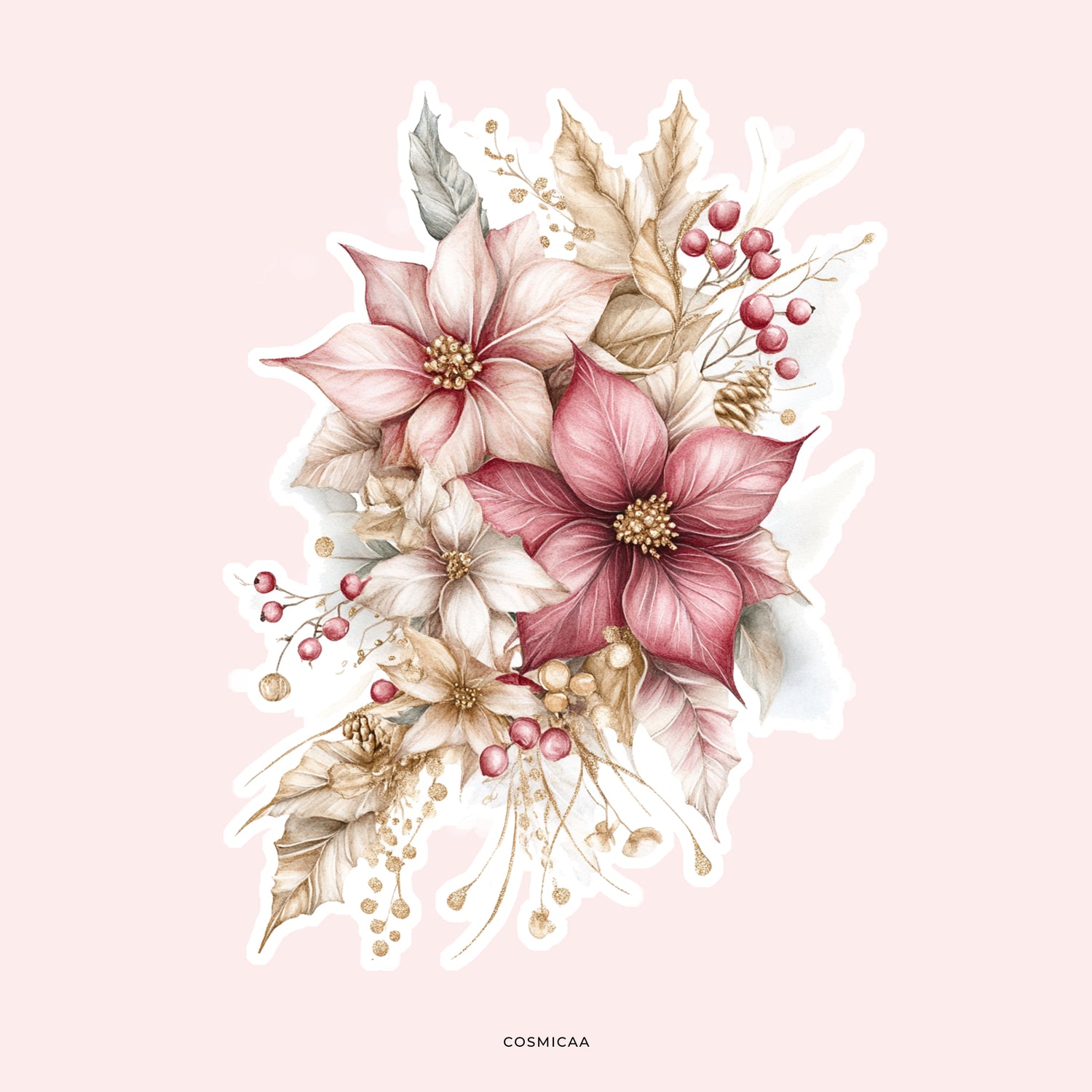 Floral die-cuts - Planner Stickers