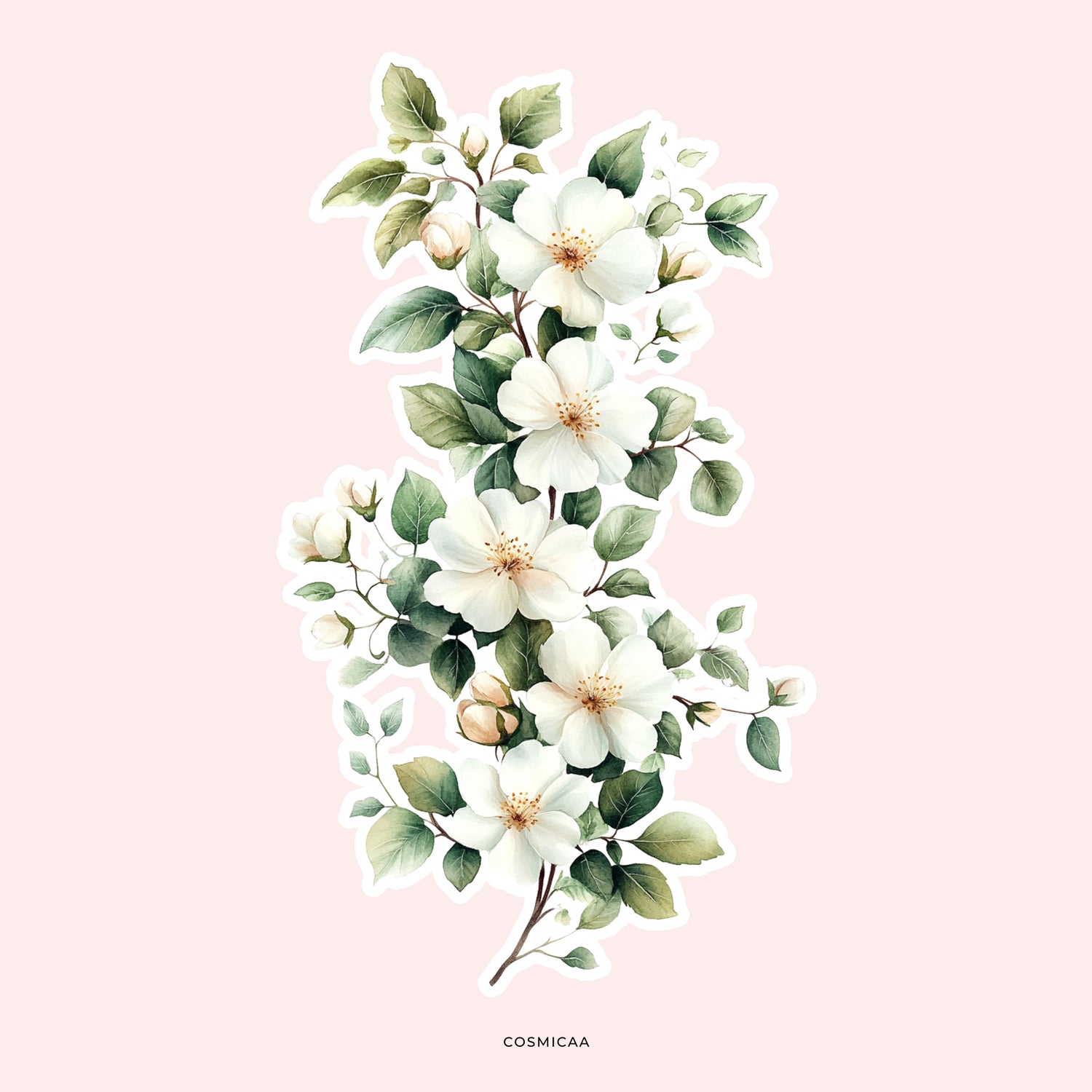 Floral die-cuts - Planner Stickers