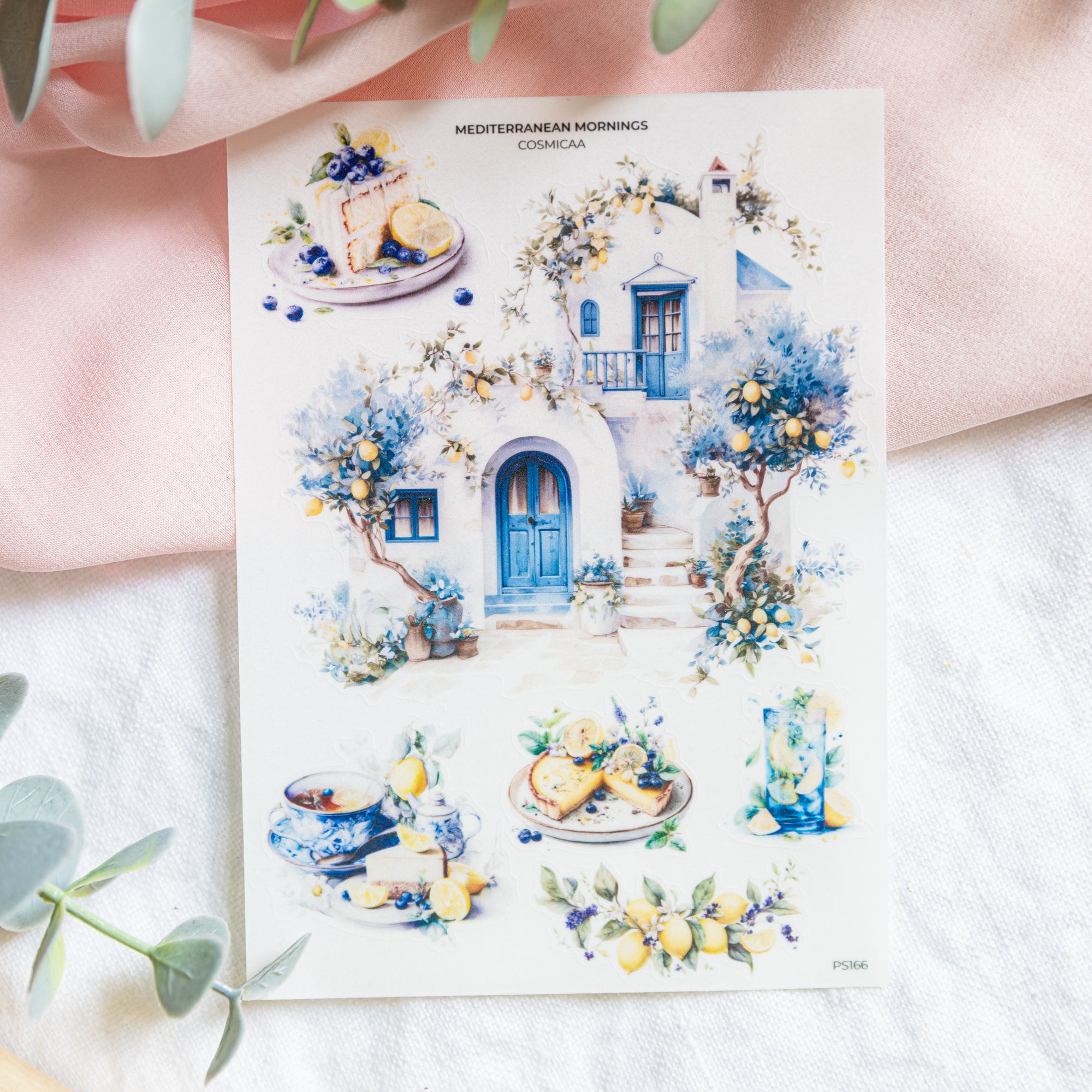 Mediterranean Mornings - Stickers