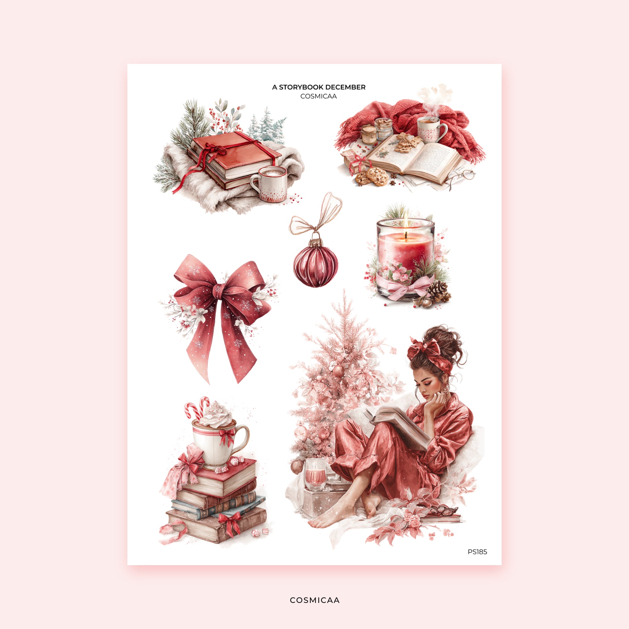 A Storybook December - Stickers