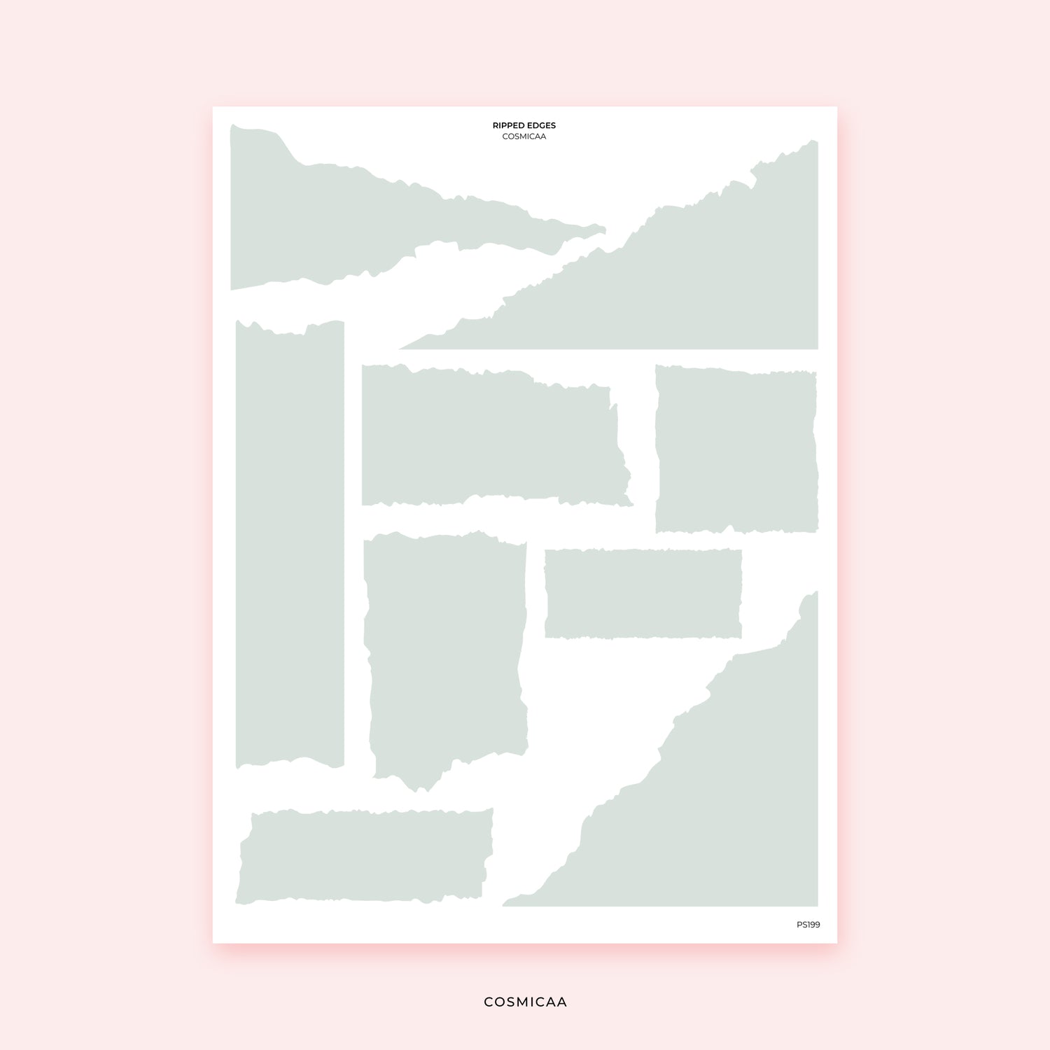 Ripped Edges - Stickers