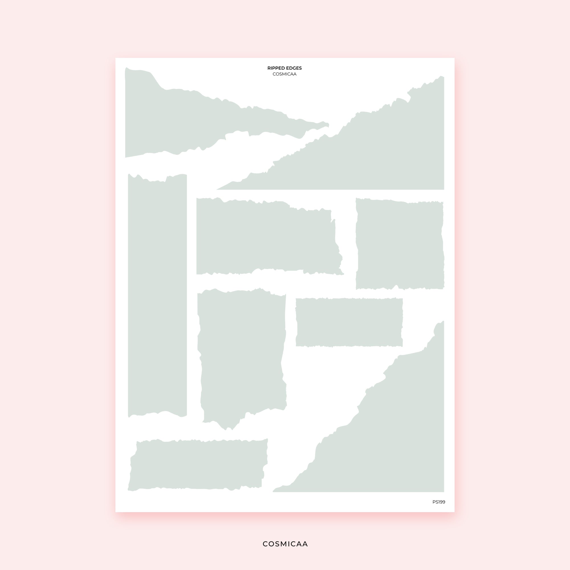 Ripped Edges - Stickers