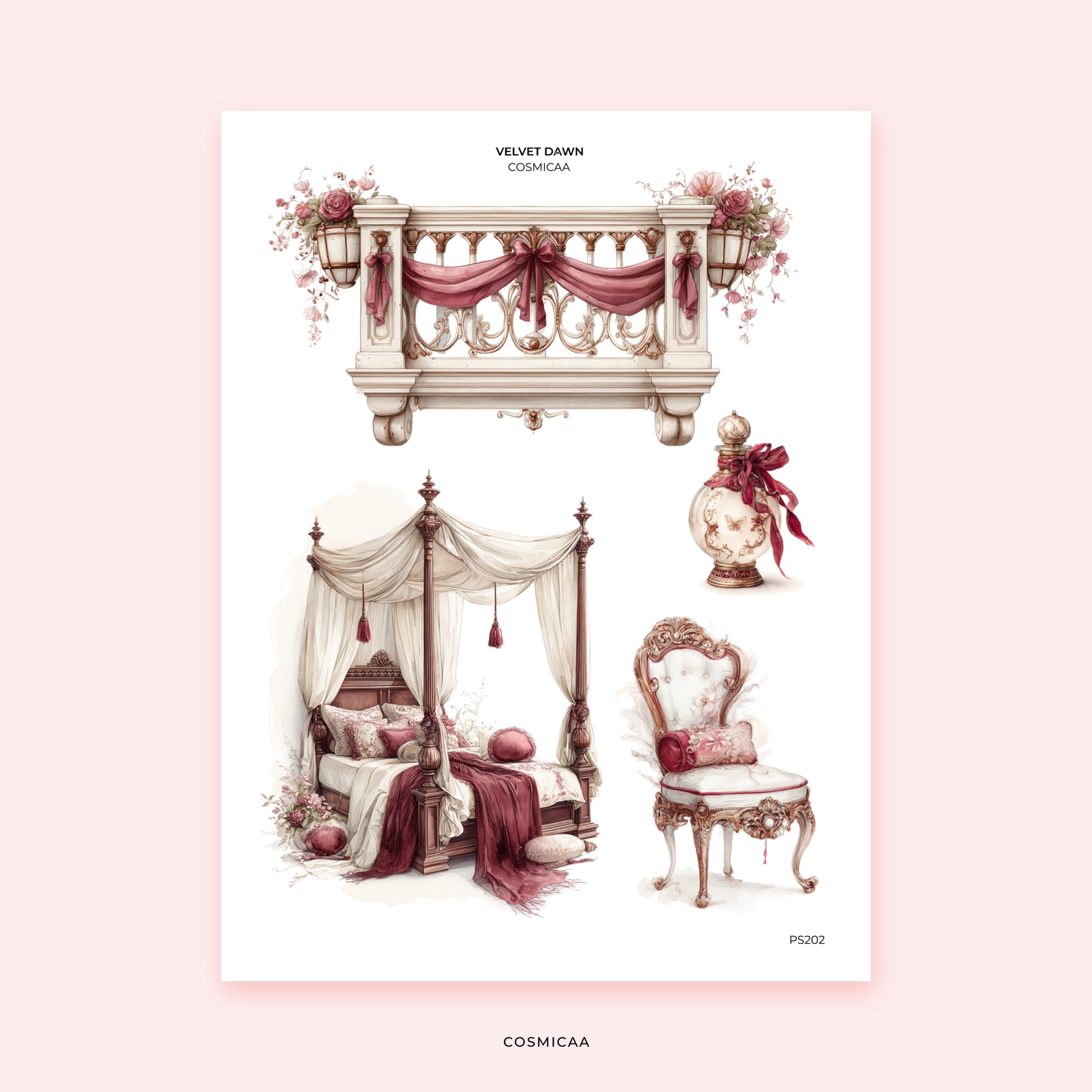 Velvet Dawn - Stickers