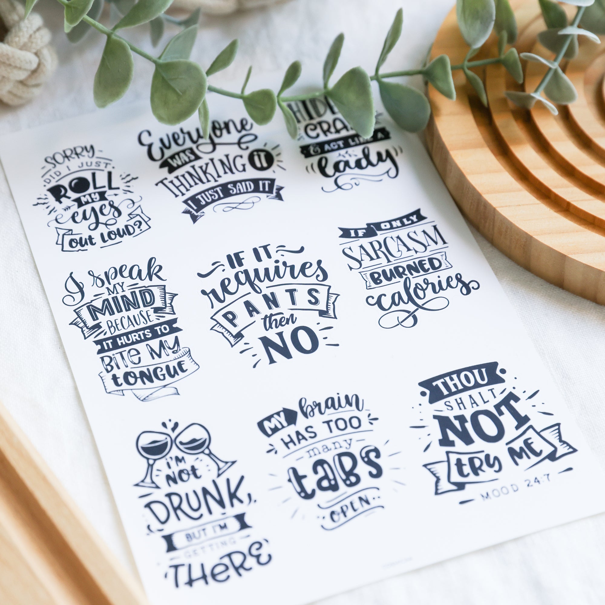 Main Character Energy - Stickers