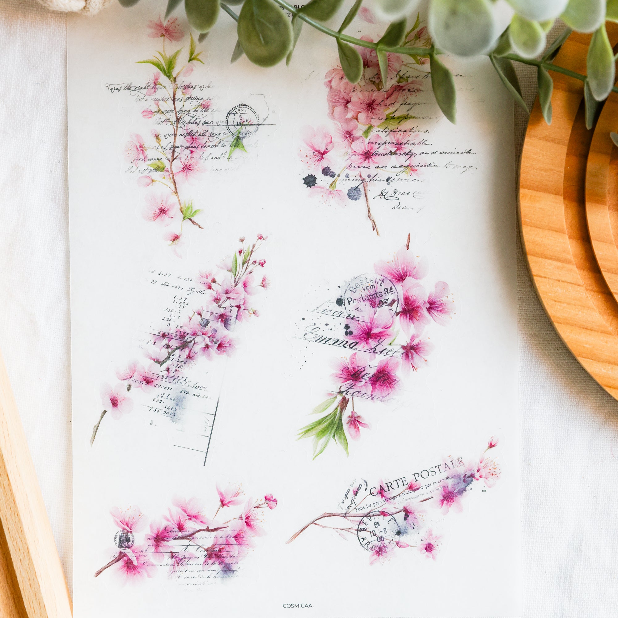 Letters in Bloom - Stickers
