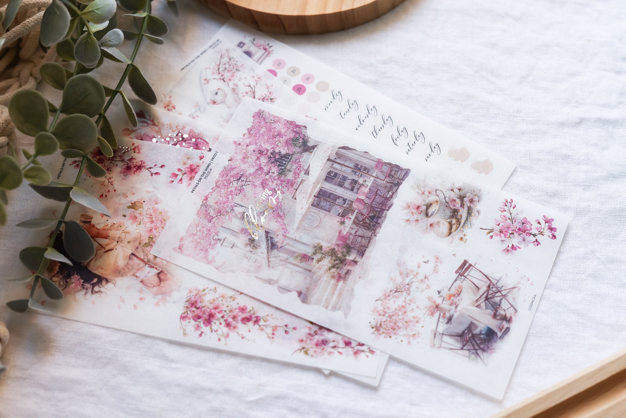 Petals on the Wind - Stickers