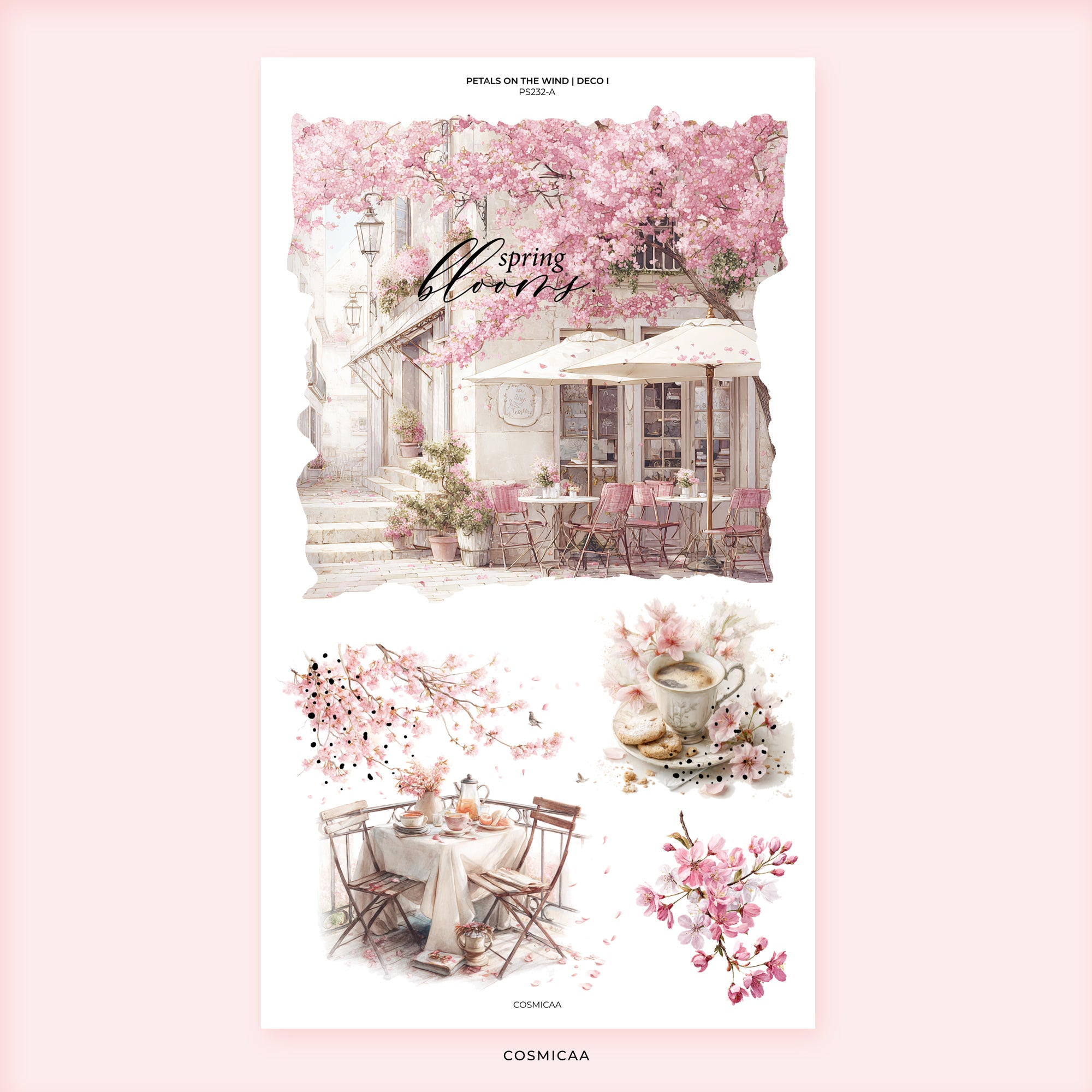 Petals on the Wind - Stickers