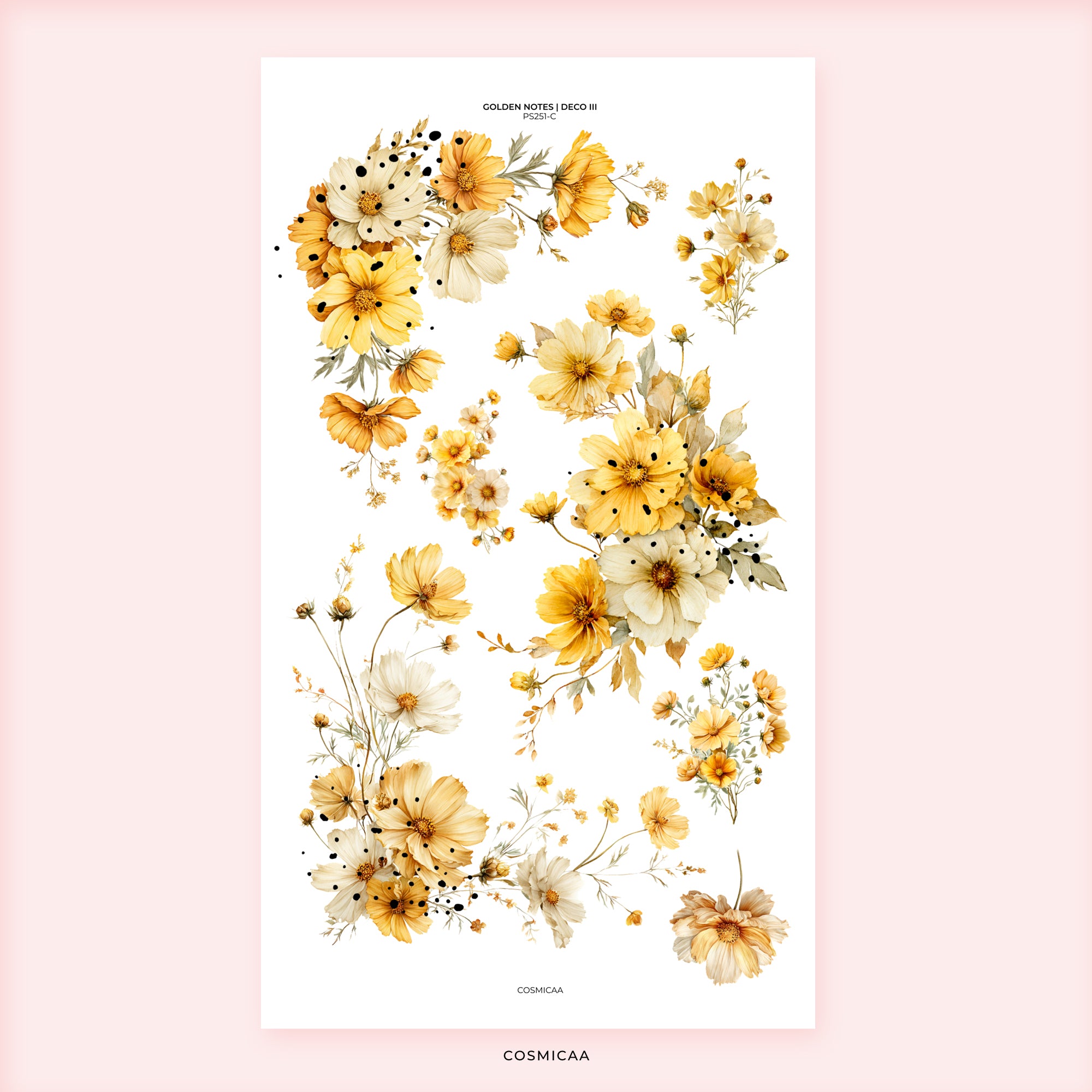 Golden Notes - Stickers