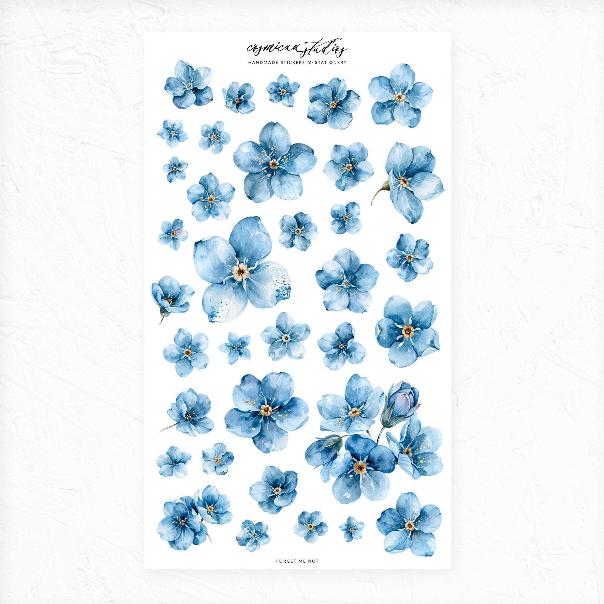 Forget Me Not - Stickers