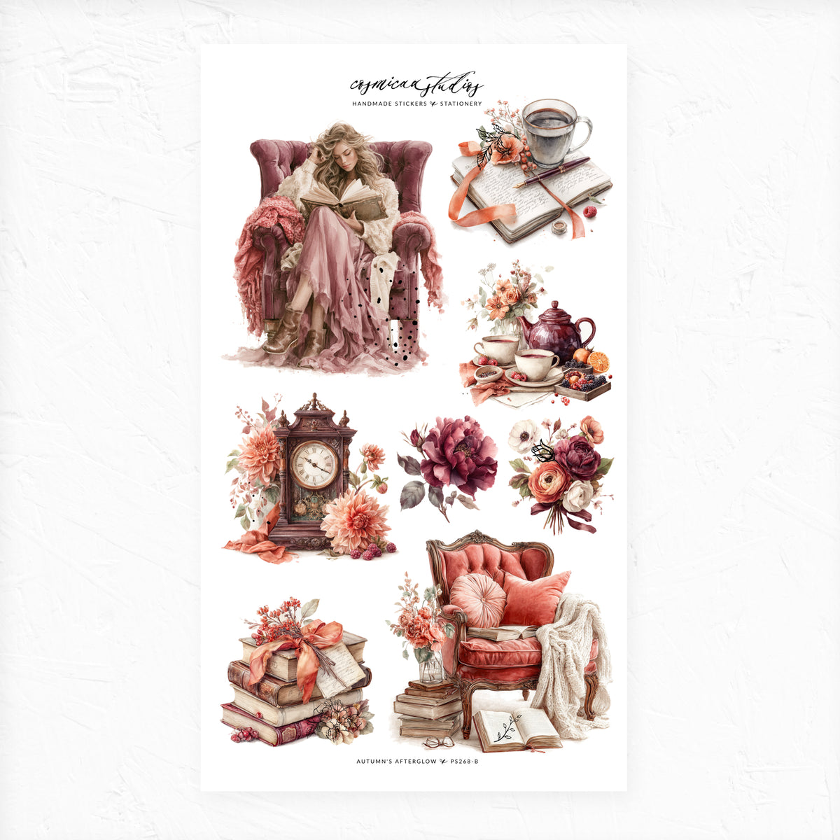Autumn's Afterglow - Stickers