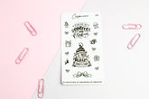 Christmas Foiled Stickers - Planner Stickers - Cosmicaa