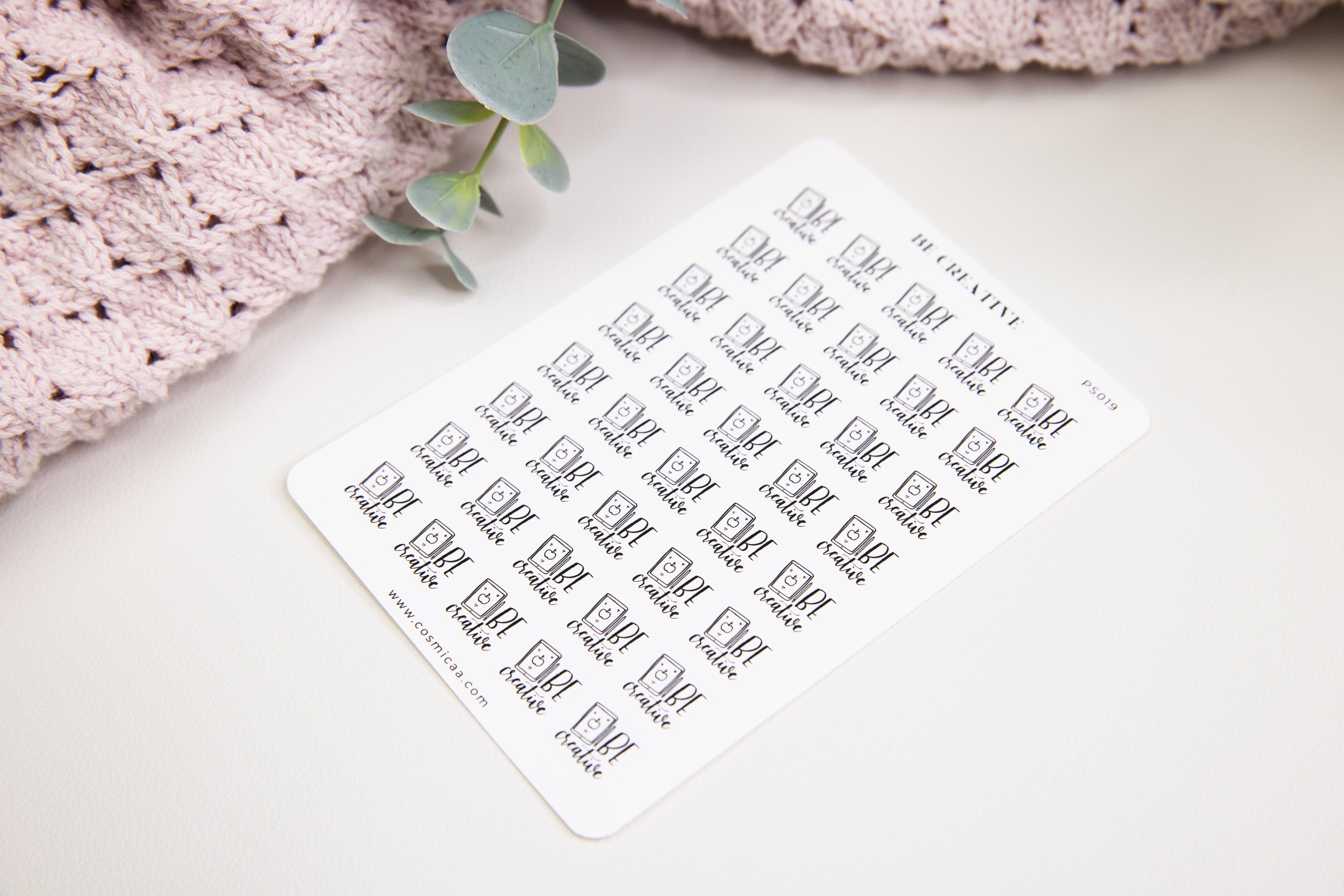 Be Creative - Planner Stickers